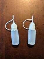 Plastic 10ML E-Liquid Bottle With White Needle Cap #7997
