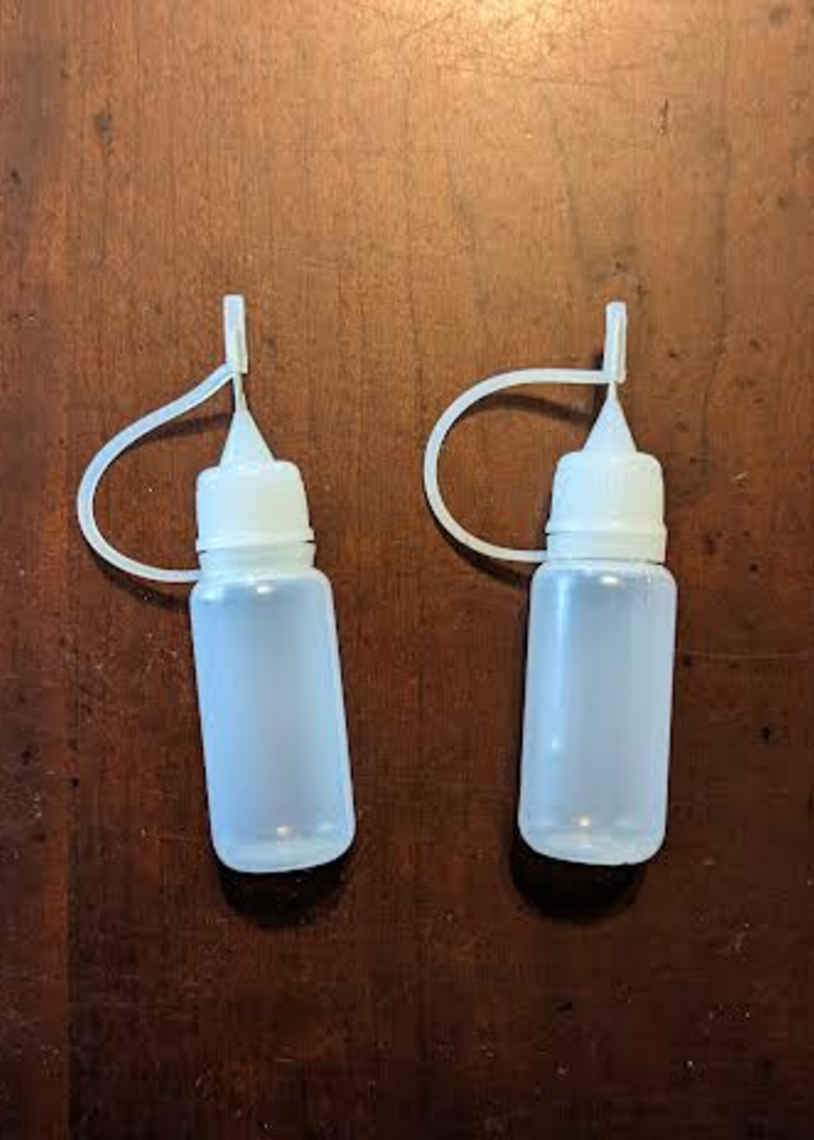Plastic 10ML E-Liquid Bottle With White Needle Cap #7997
