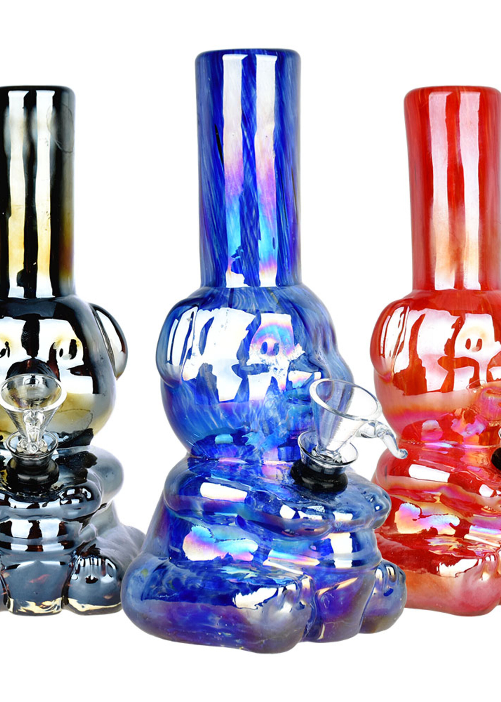 Copy of Phoenix Rising Classic Double Bubble Water Pipe | 8" | Colors Vary