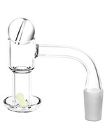 Quartz Banger w/ Ball Carb Cap & Terp Beads Set | 14mm M