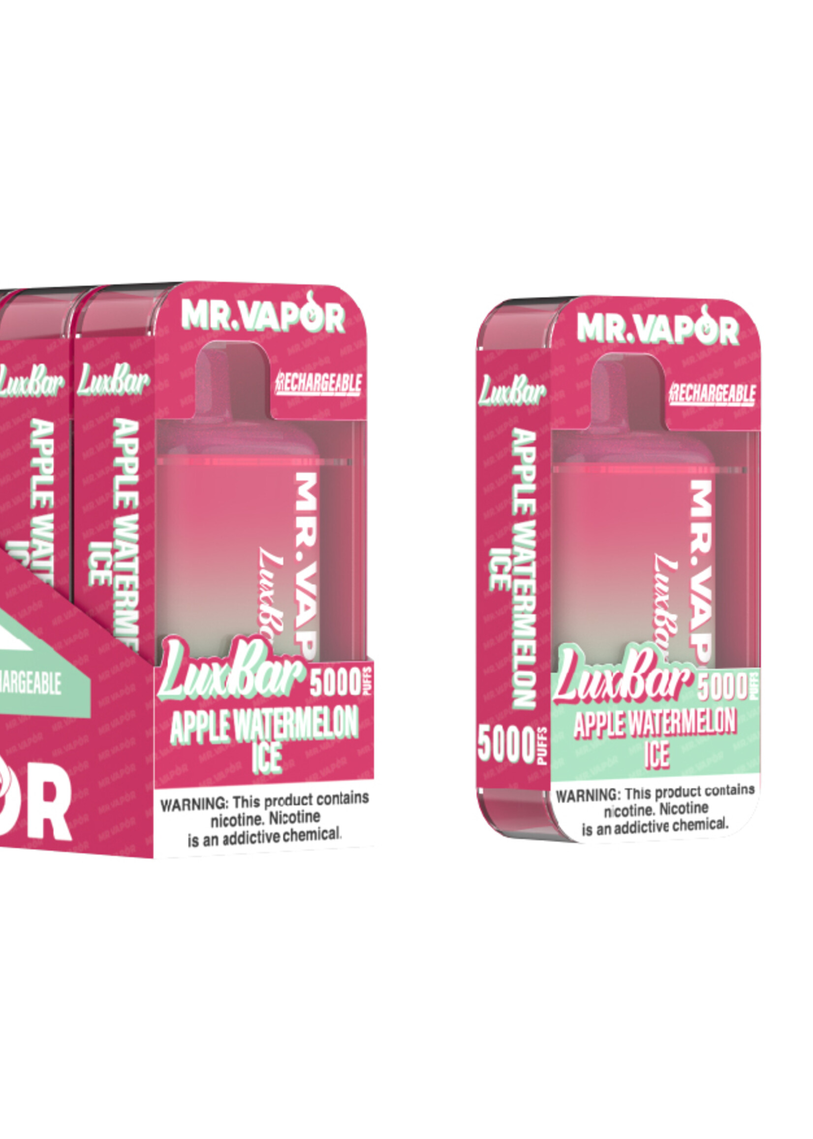 Mr. Vapor Mr. Vapor Luxbar Rechargeable Disposable 5000 Puffs |