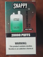 Snappy Snappy 20000 Puff Disposable 5% Nic - Watermelon Ice