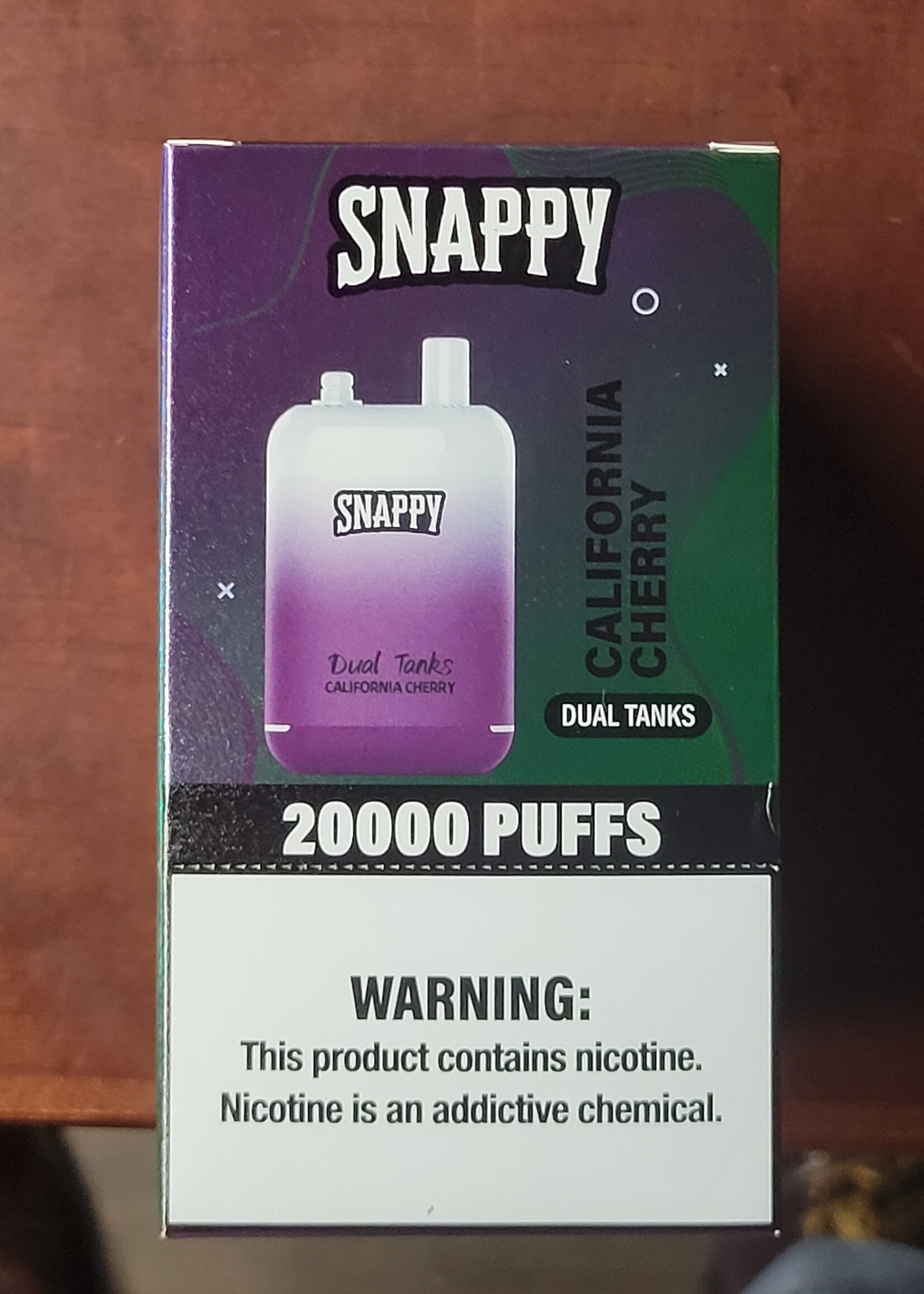 Snappy Snappy 20000 Puff Disposable 5% Nic - California Cherry