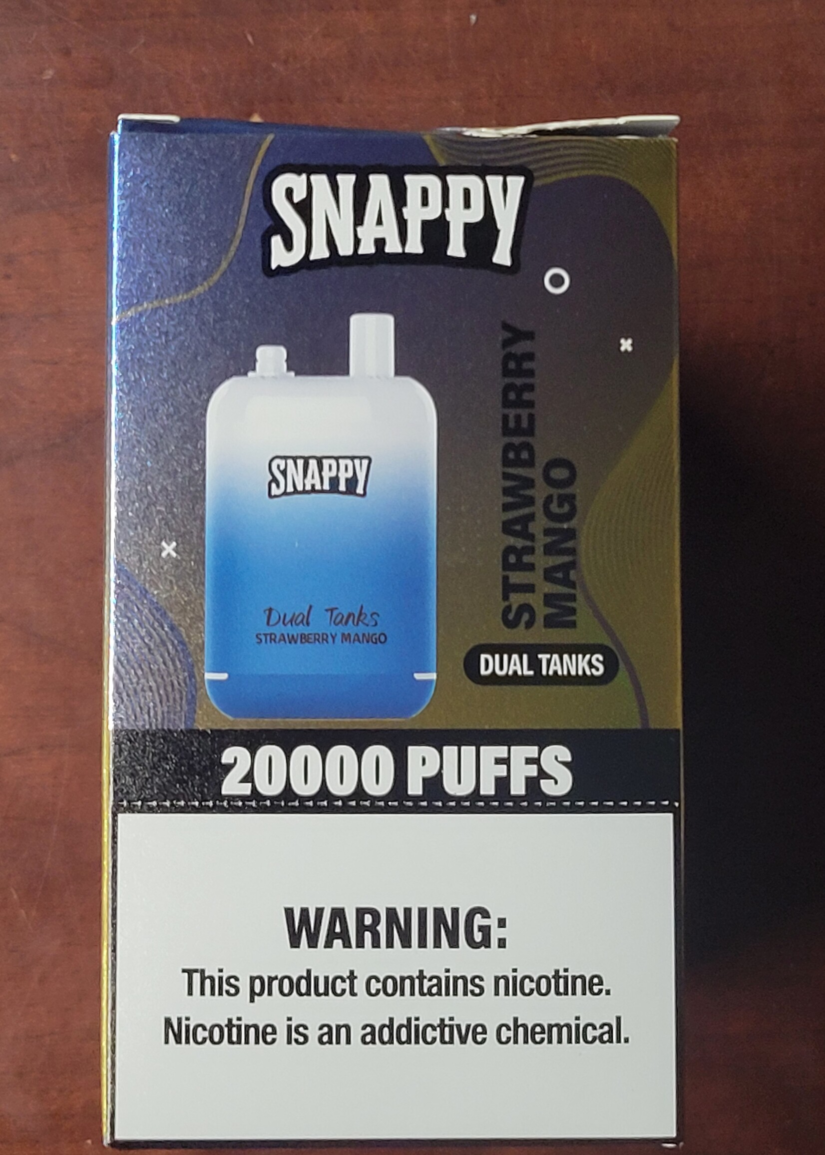 Snappy Snappy 20000 Puff Disposable 5% Nic - Strawberry Mango