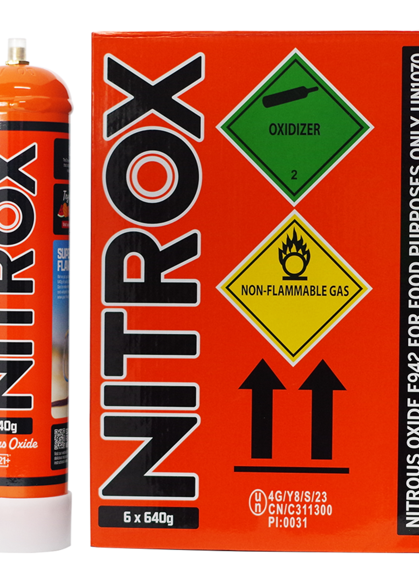 Copy of Nitrox 640g Cream Charger Strawberry