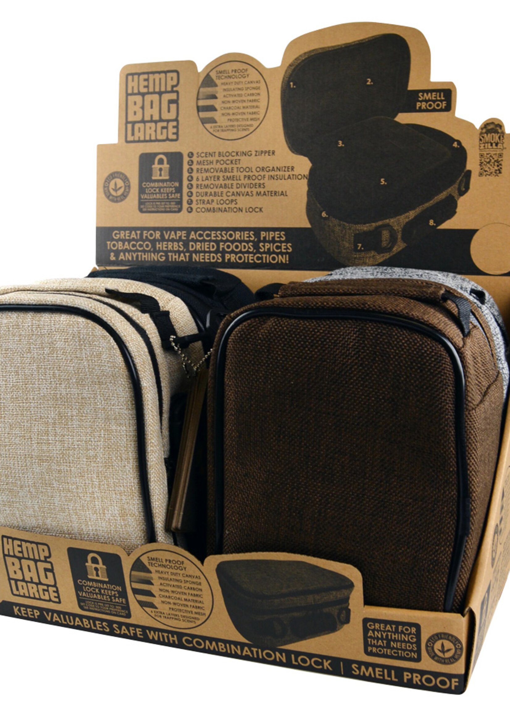 RYOT Smell-Proof Lockable Storage Bag