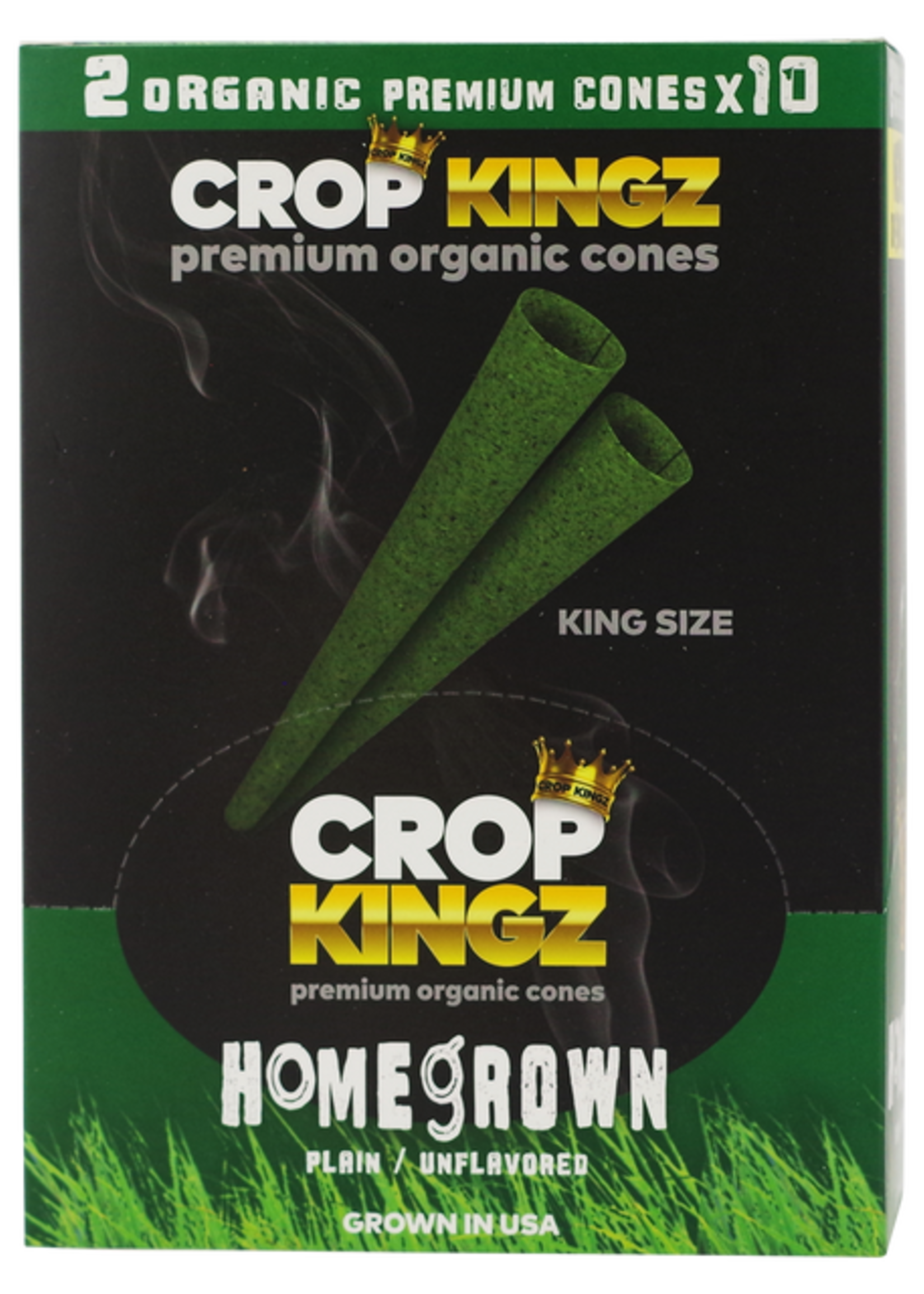 Crop Kingz Crop Kingz Premium Organic CONES 4 Per Pack - Homegrown