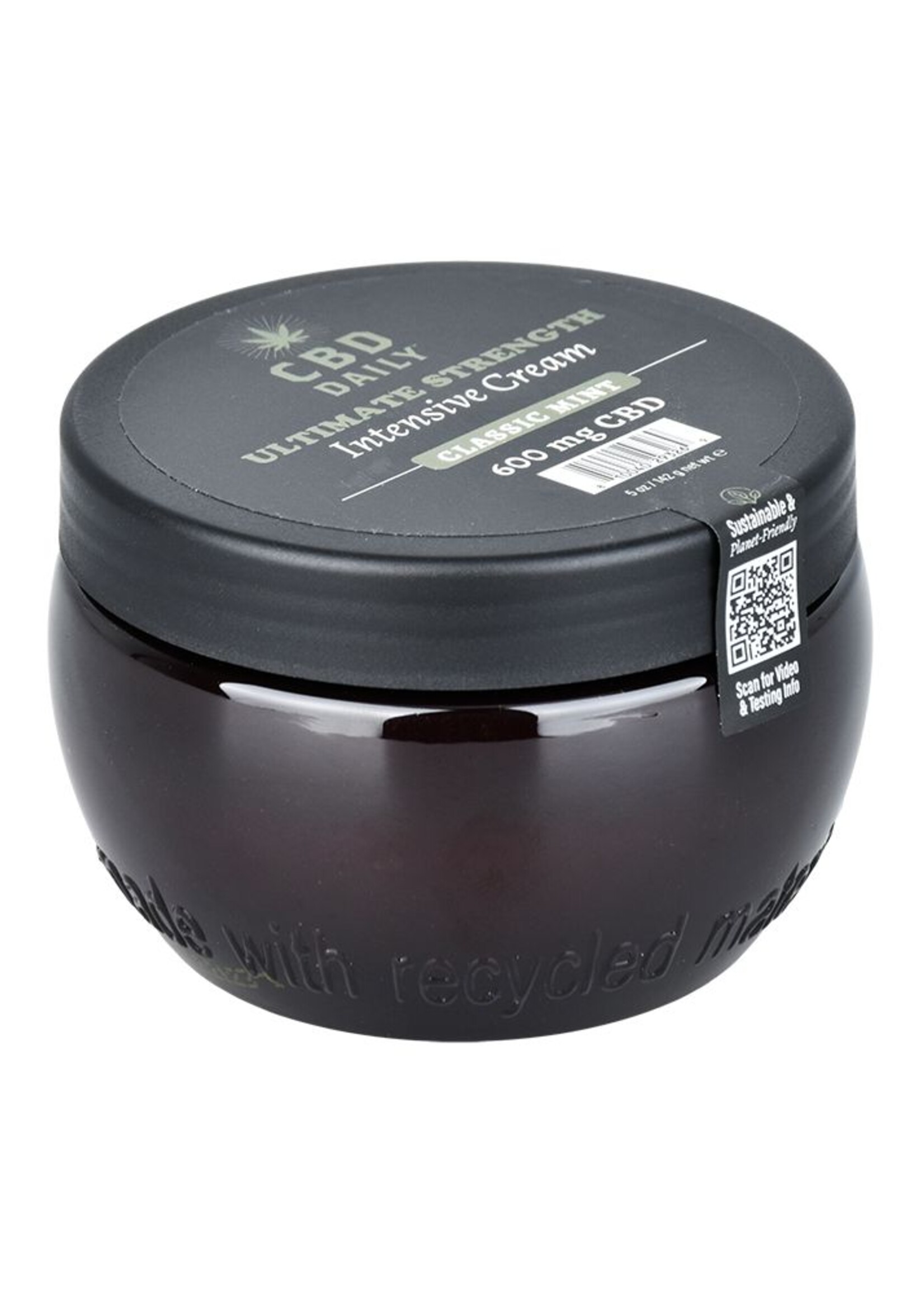 CBD Daily Ultimate Strength Intensive Cream | 600mg | 5oz | Classic Mint