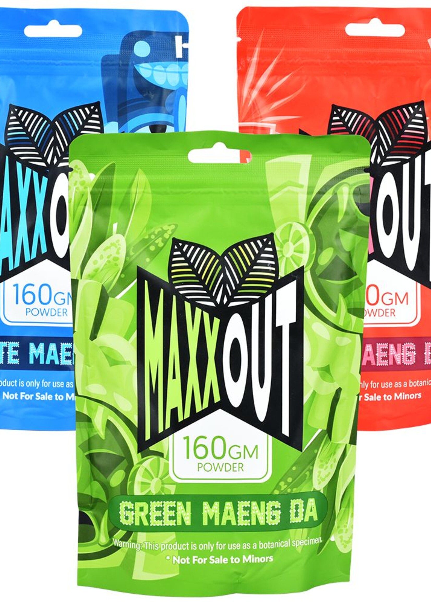 Maxx Out Maxx Out Kratom Powder | Green Maeng Da |160g