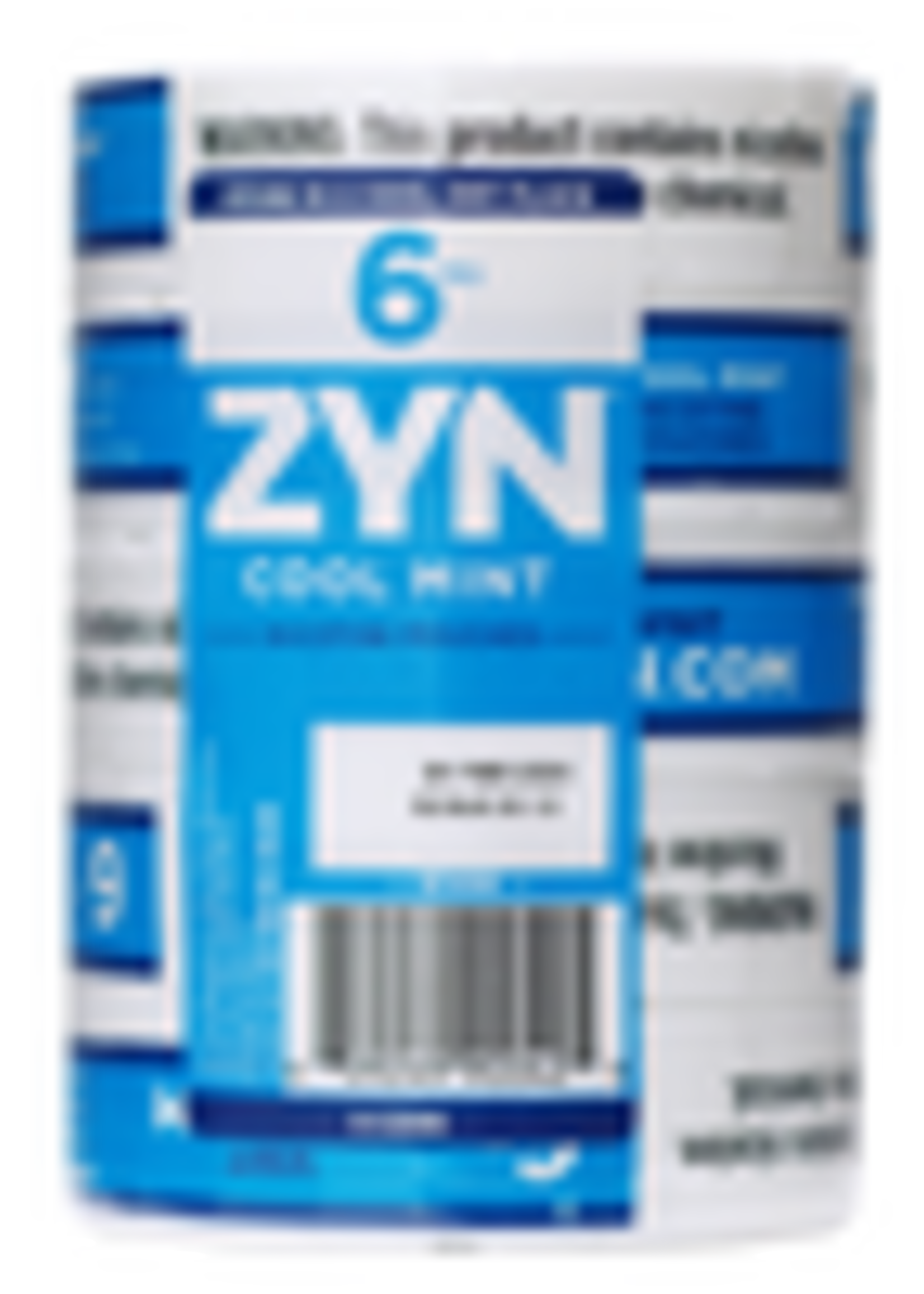 ZYN Nicotine Pouches- Cool Mint 6mg