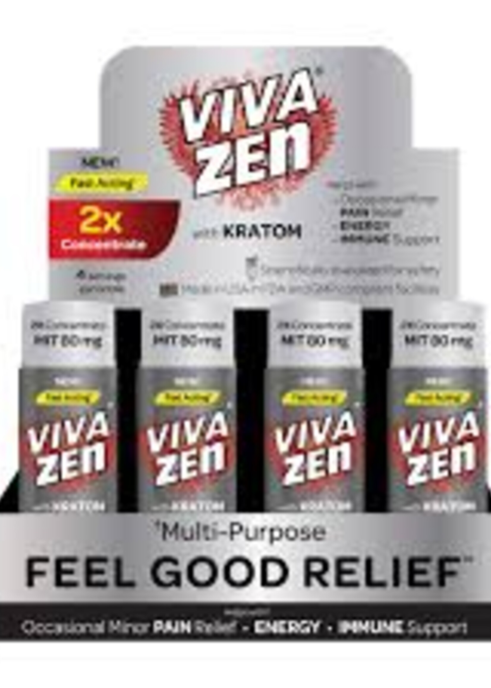 Zen Copy of MIT45 Super K Extra Strong Kratom Shot | 1oz