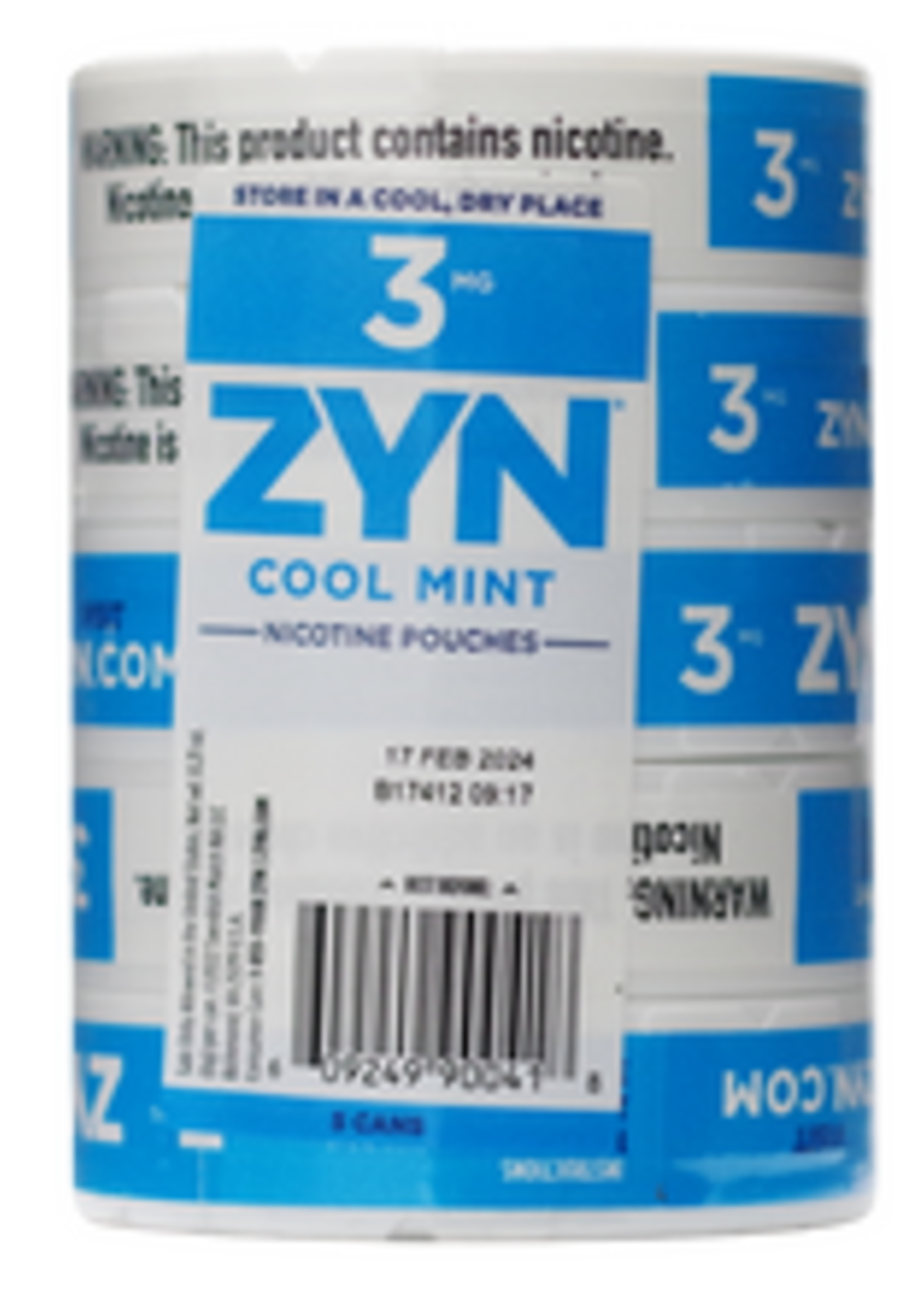 ZYN Nicotine Pouches- Cool Mint 3mg