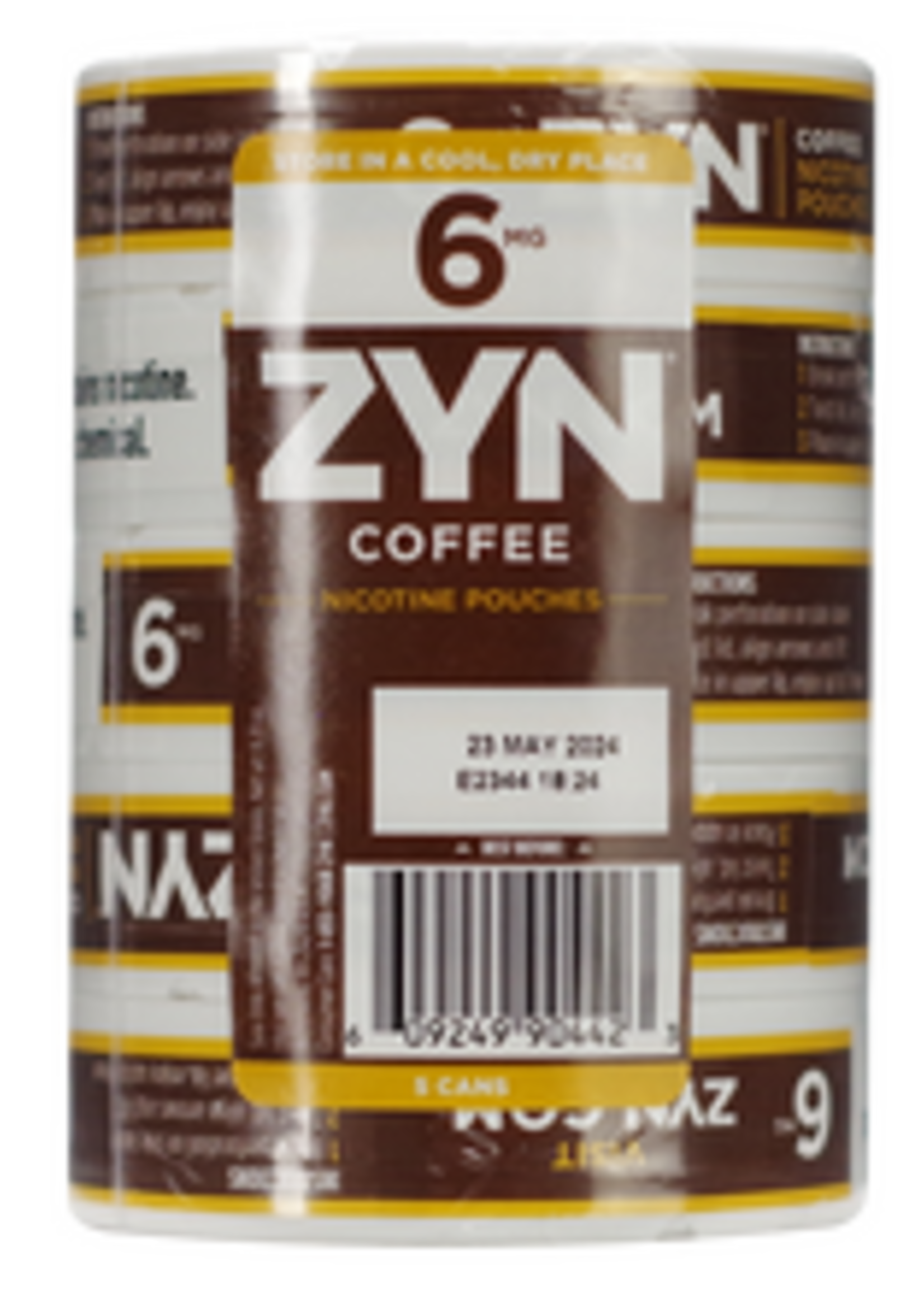 ZYN Nicotine Pouches- Coffee 6mg