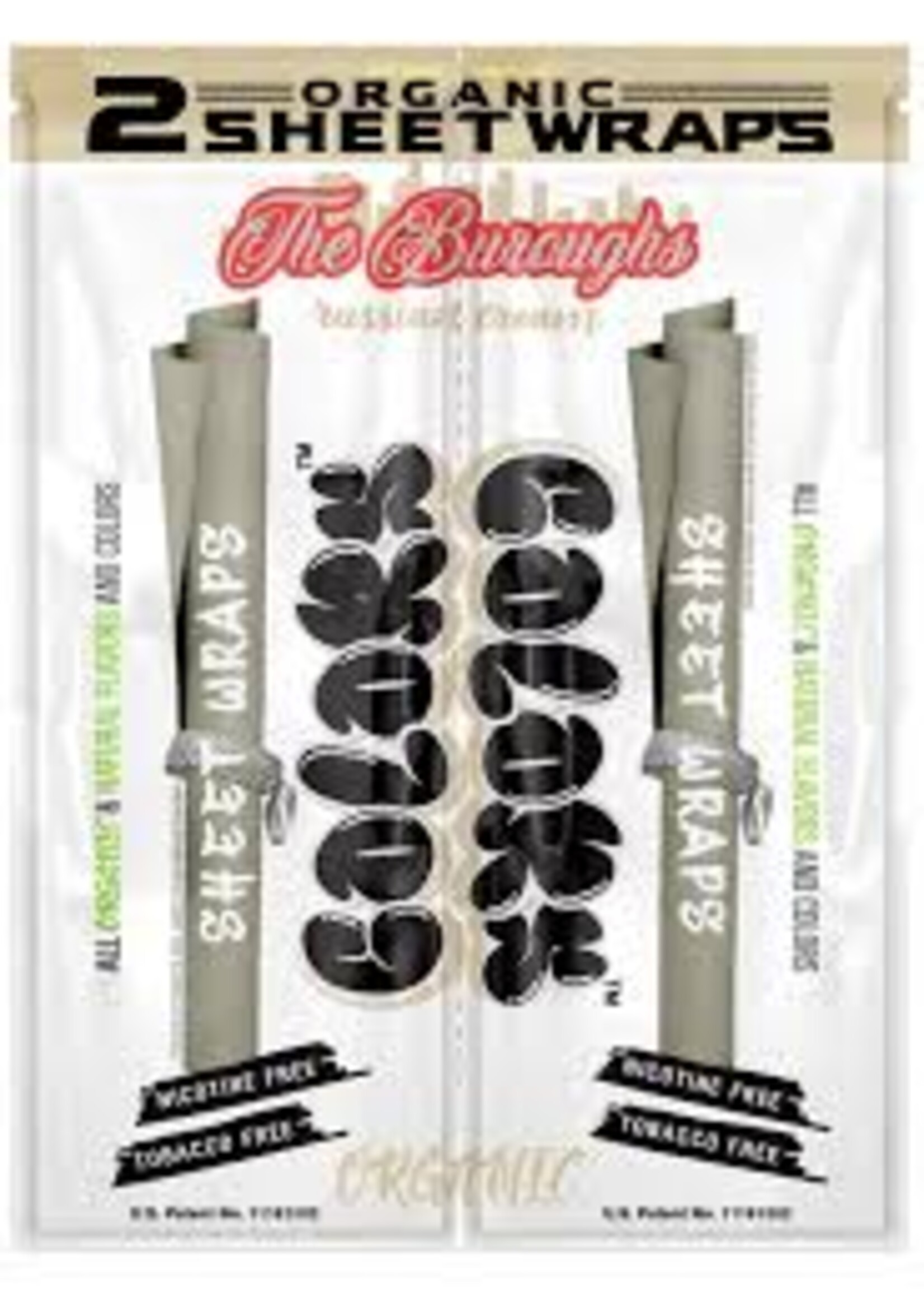 Colors Colors Organic Sheet Wraps 2pk - Russian Cream