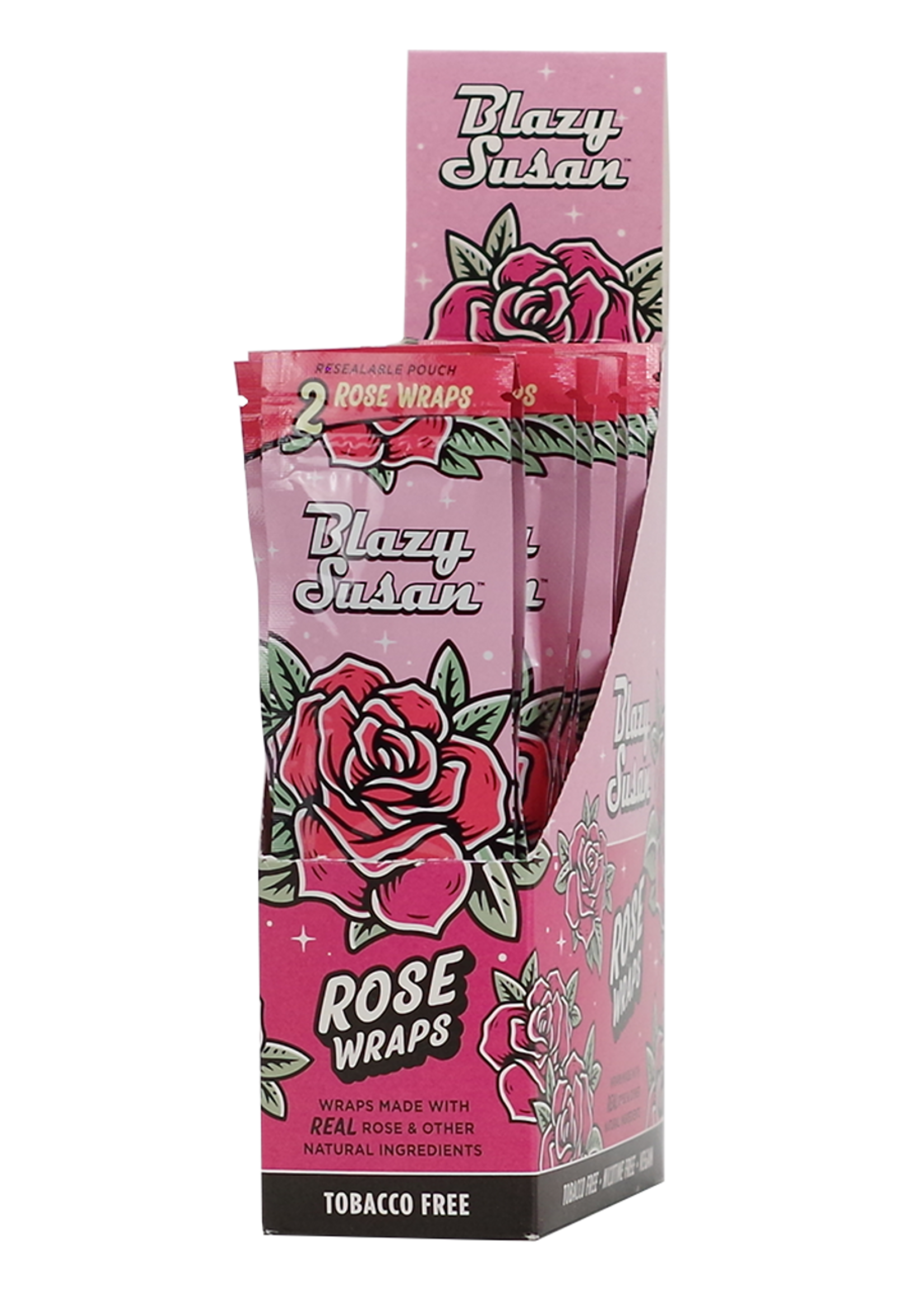Blazy Susan Rose Wraps 2pk