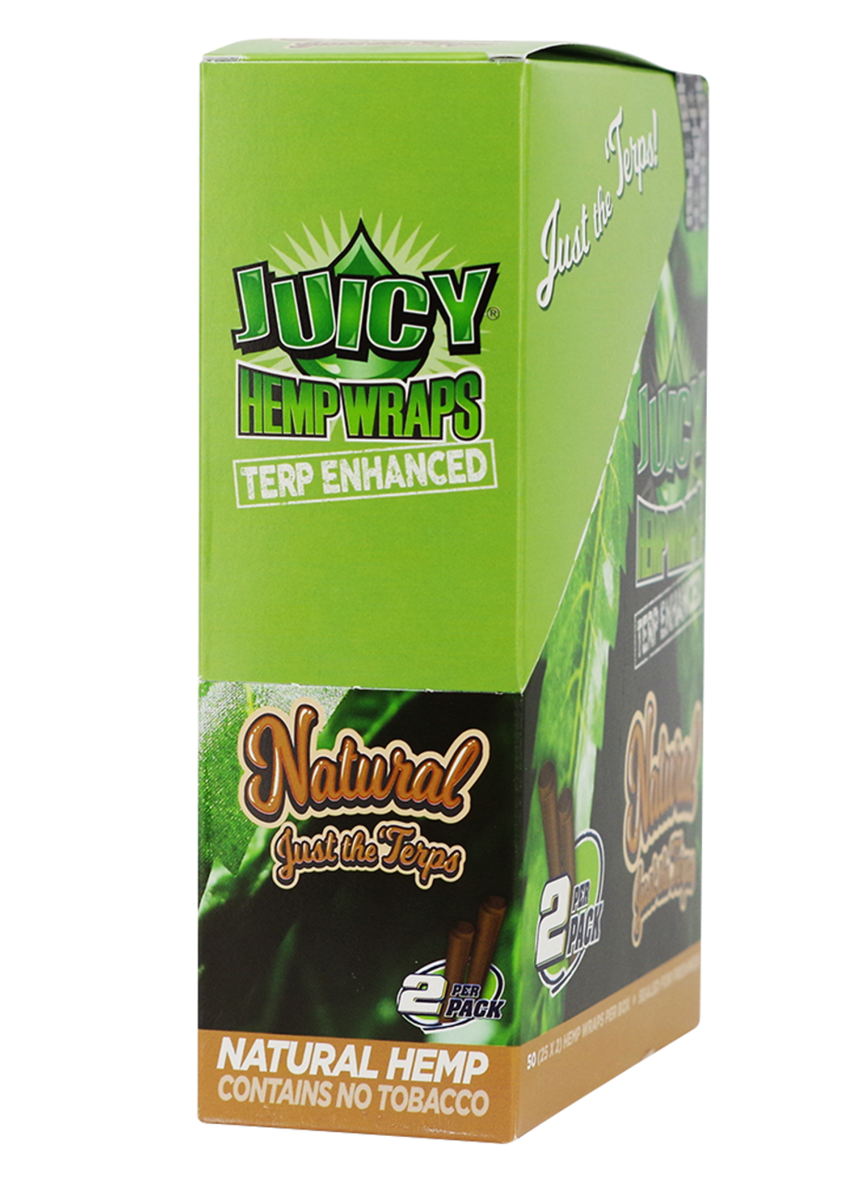 Juicy Jays Juicy Jay's Hemp Wraps Natural 2pk