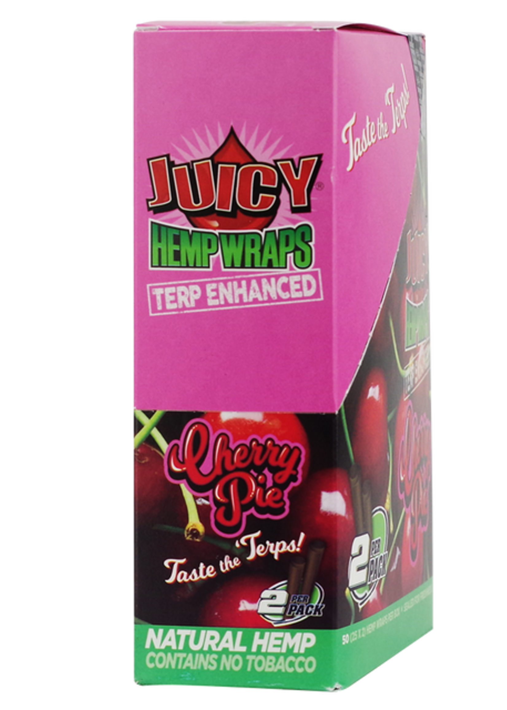 Juicy Jays Juicy Jay's Hemp Wraps Cherry Pie 2pk