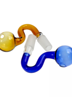 Copy of 5.5" IDGAF Colored Donut Side Arms Oil Burner Pipe