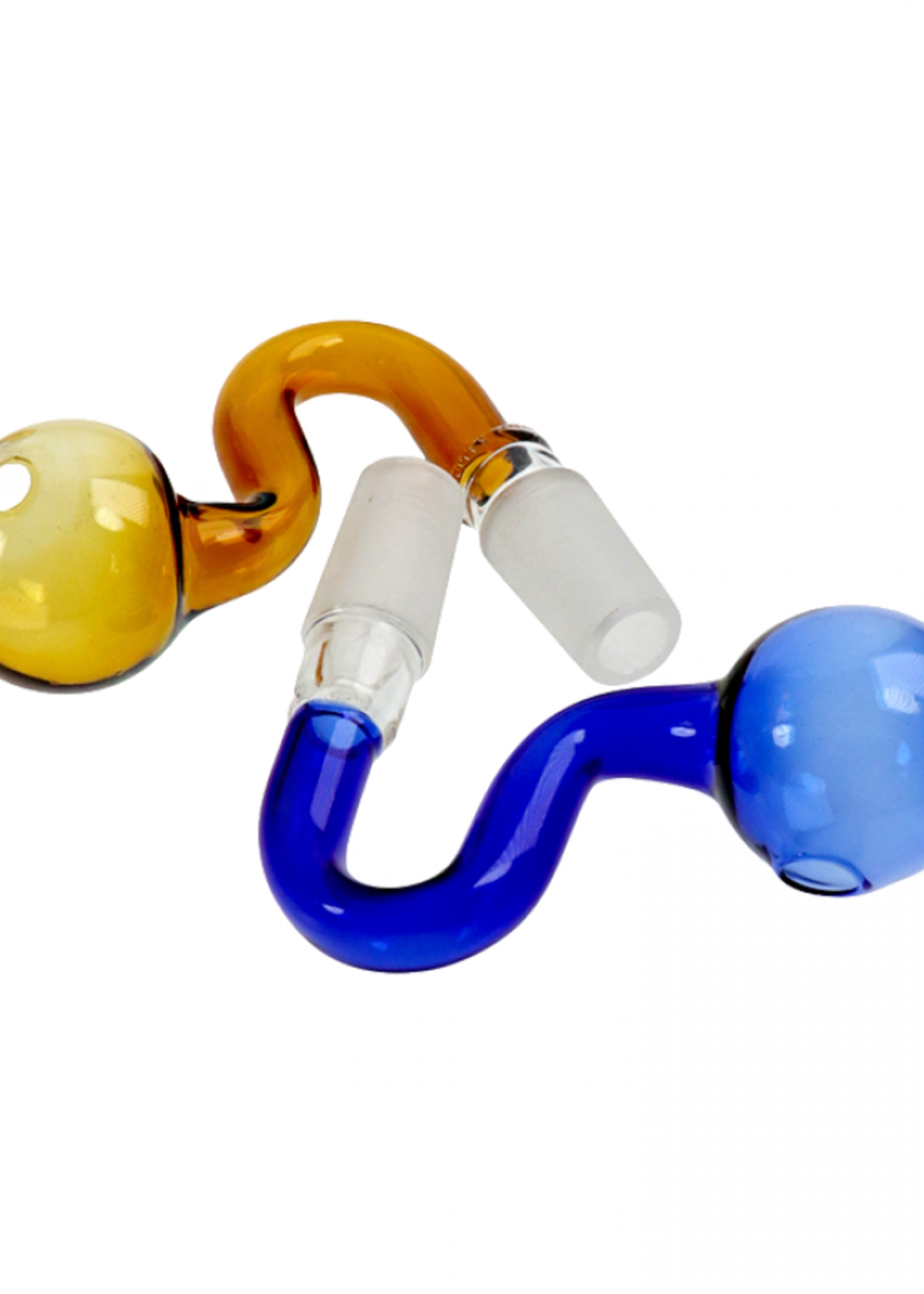 Copy of 5.5" IDGAF Colored Donut Side Arms Oil Burner Pipe