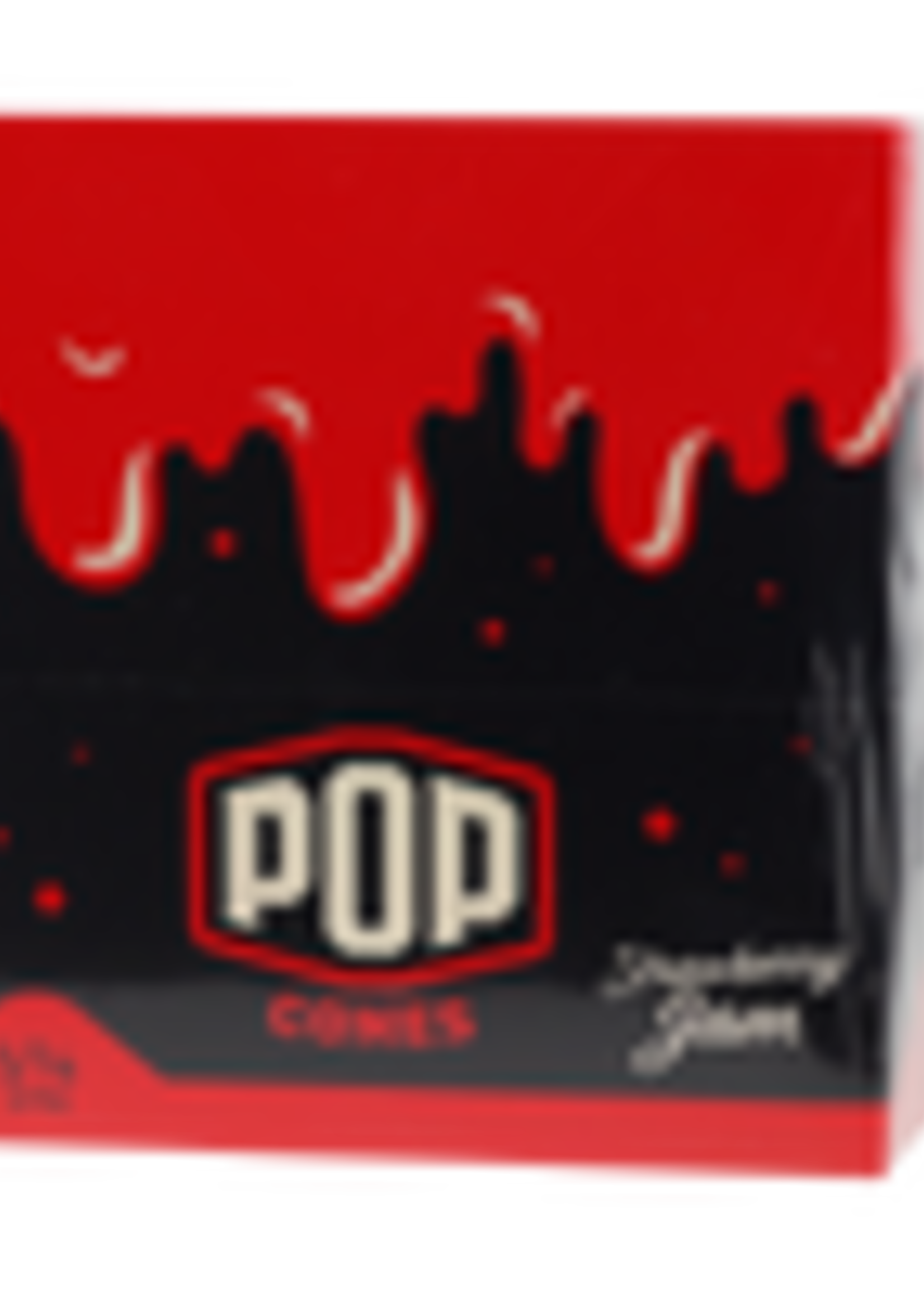 Pop Cones 1 1/4 - 6pk - Strawberry Jam