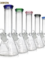 8.5" Glass Beaker Water Pipe