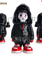 8.0" Spooky Character Resin Glass Water Pipe Dab Rig w/Banger