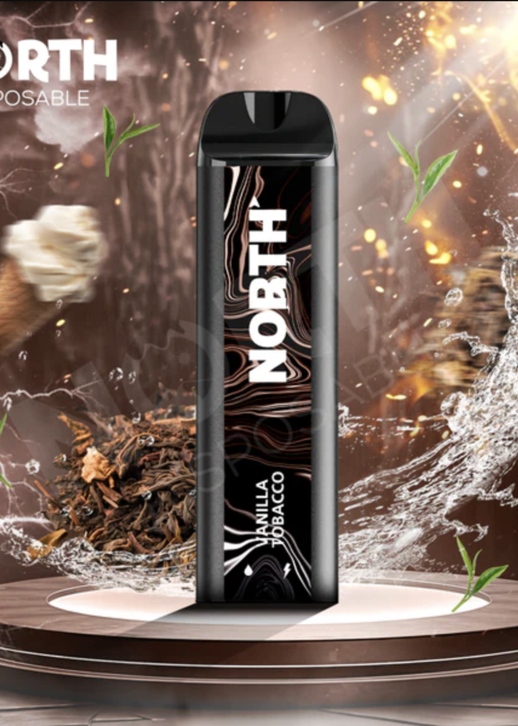 North North 10ML 5000 Puffs 550mAh Disposable Vanilla Tobacco
