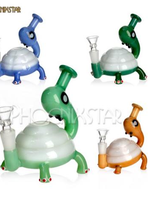 5.0" Turtle Glass Water Pipe