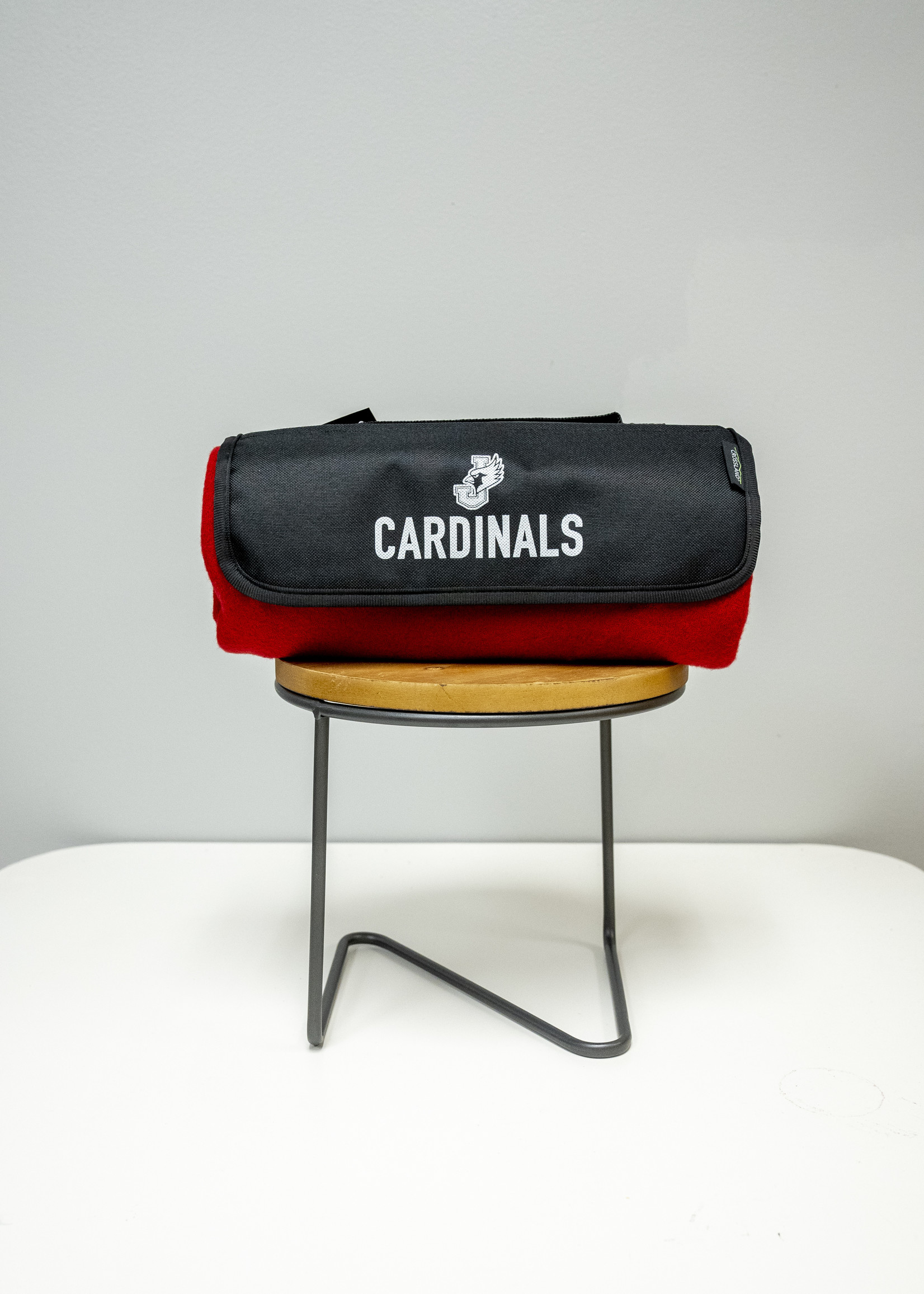 Red Roll Up Cardinals Blanket