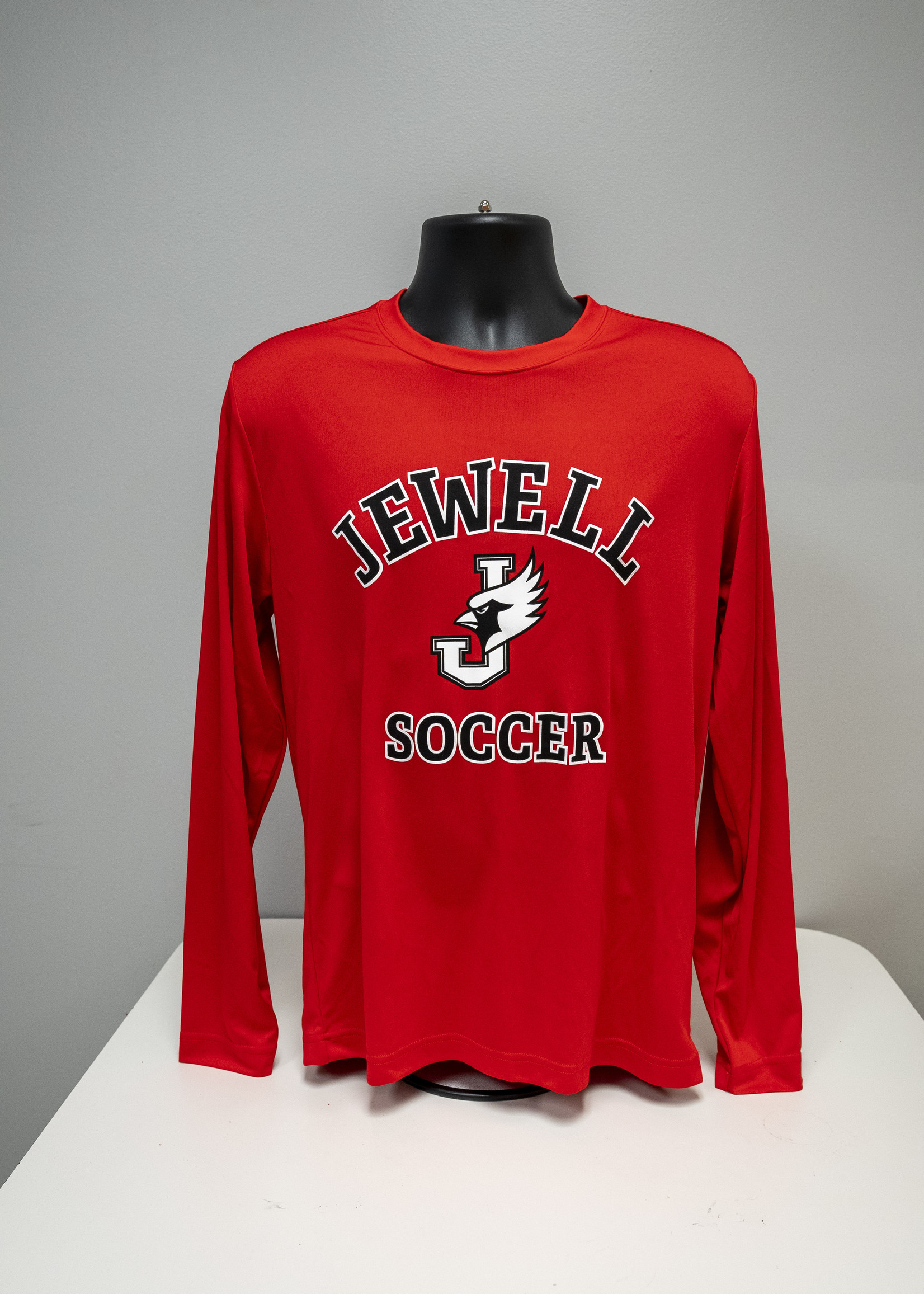 Dry Fit Long Sleeve Red Jewell Soccer