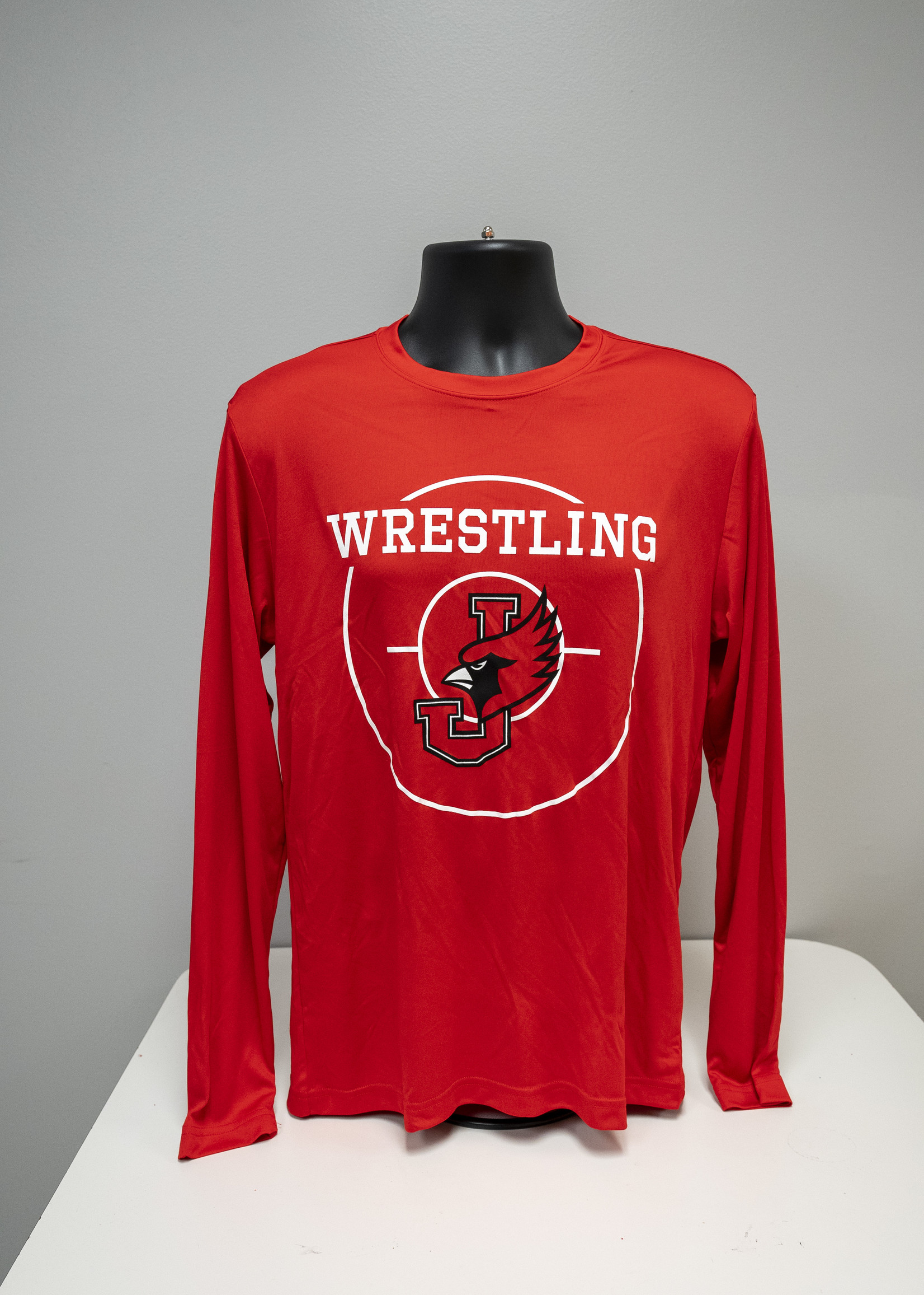 Dry Fit Long Sleeve Red Jewell Wrestling