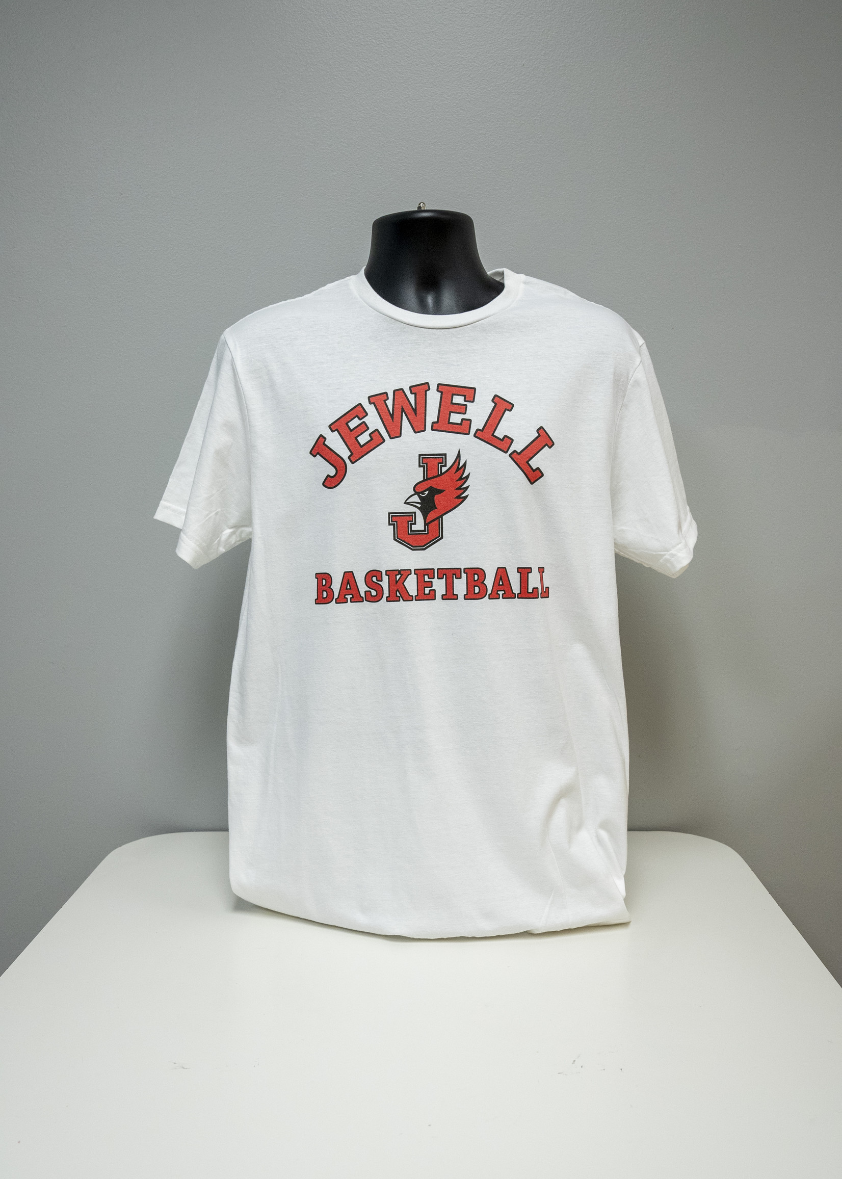 Basketball White T-shirt Jewell