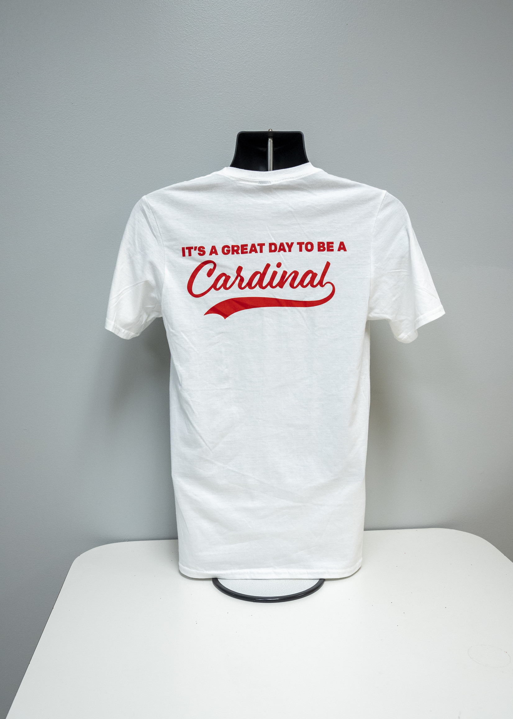 Cardinals Fun Typography Next Level Soft Tee 