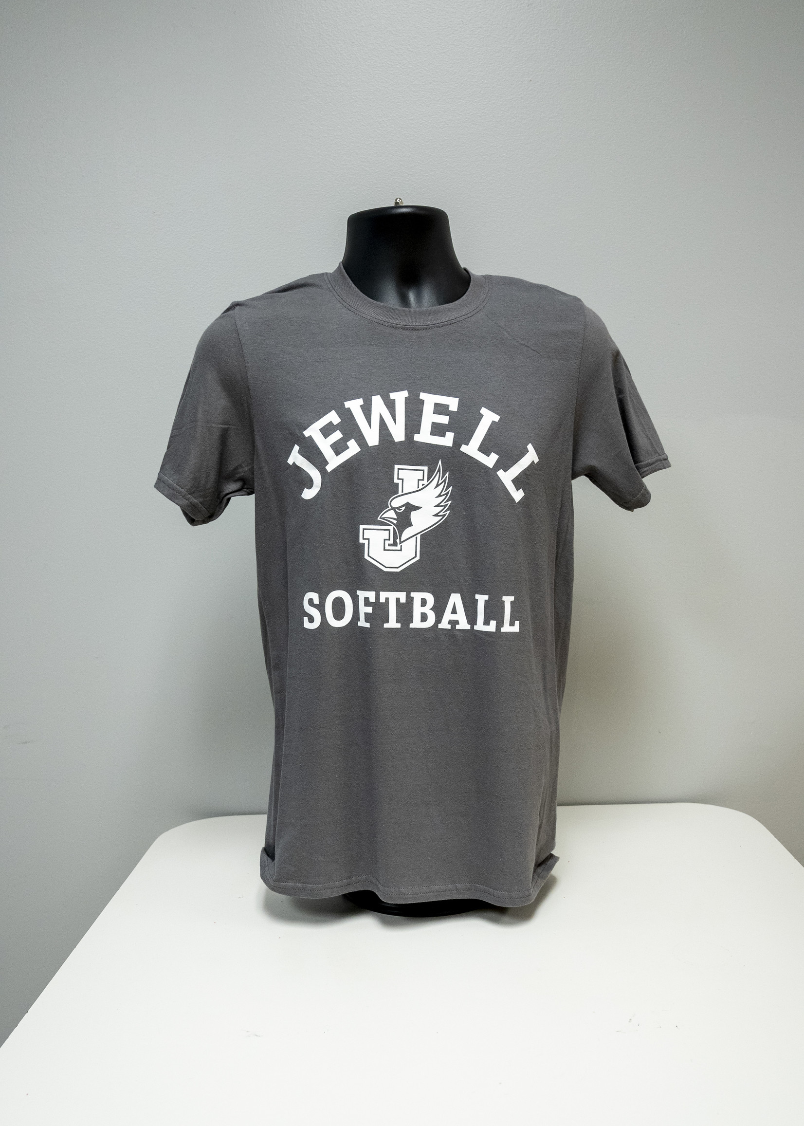 Softball Charcoal Jewell T-shirt