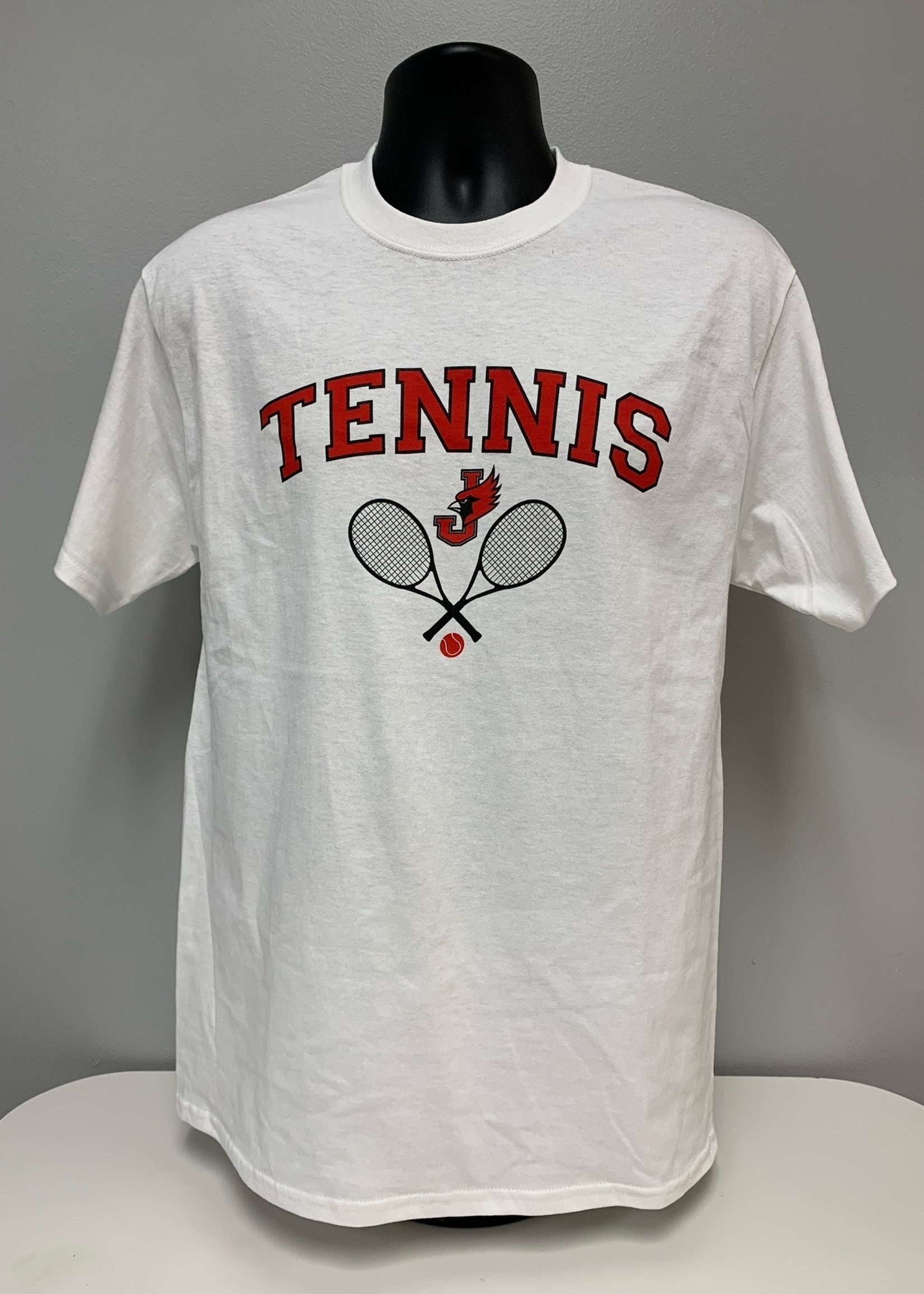 Jewell Tennis T-shirt with ball and rackets