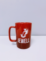 Jewell Mug Red Ombre  with Logo