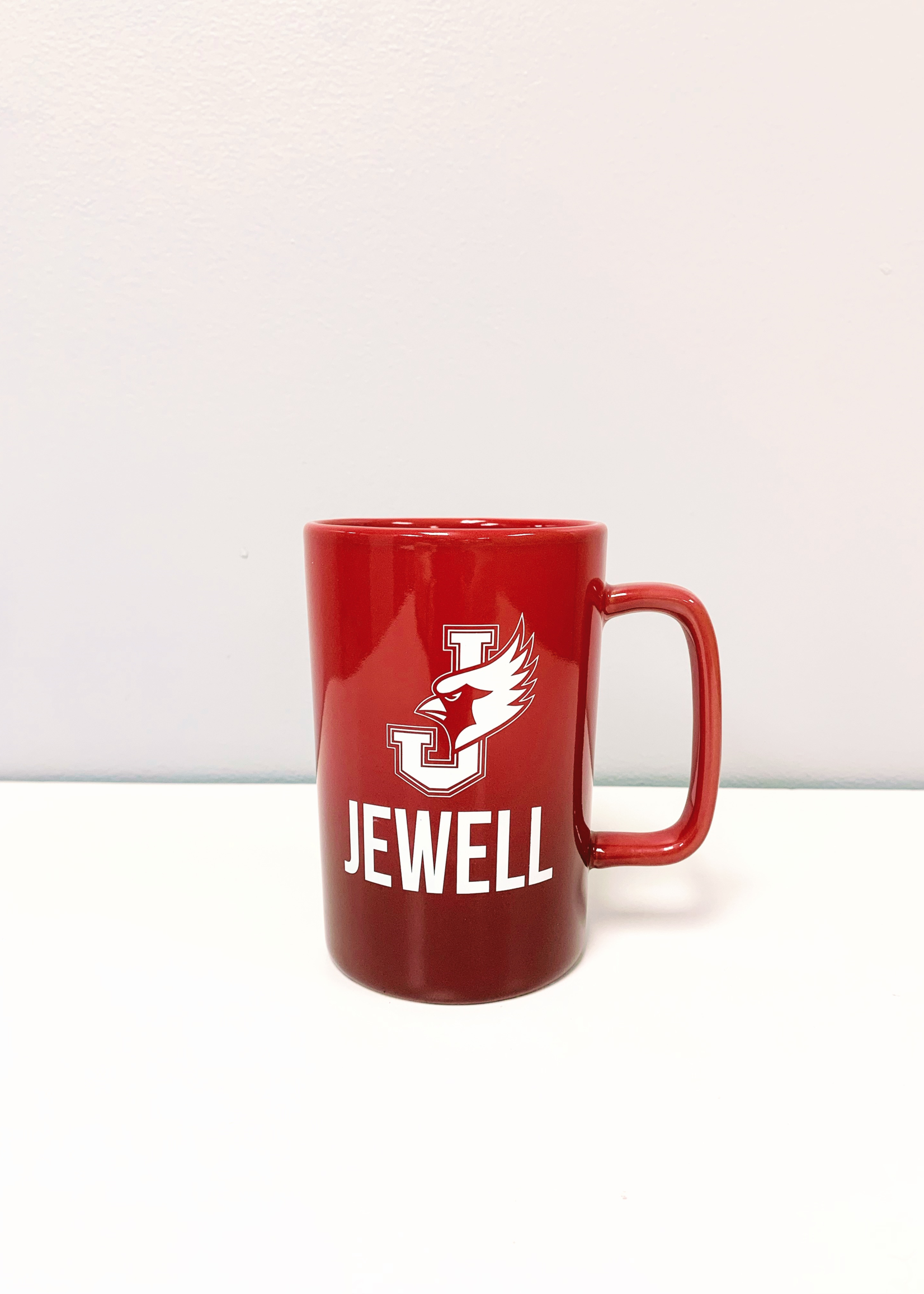 Jewell Mug Red Ombre  with Logo