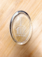 Jewell Oval Paperweight