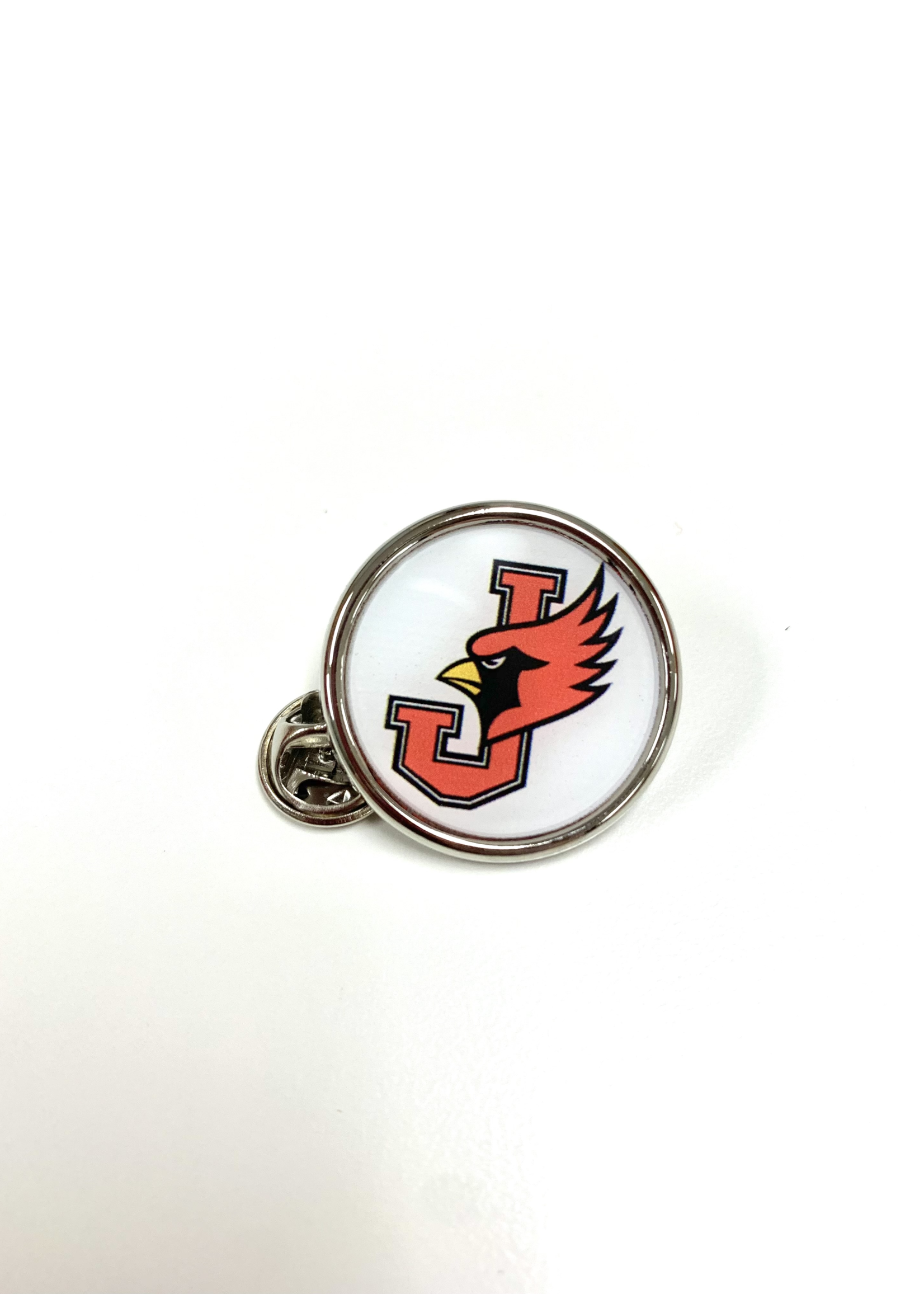 Jewell Lapel Pin Silver