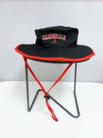 Jewell Cardinals Black and Red trim Ultralight Boonie Bucket hat