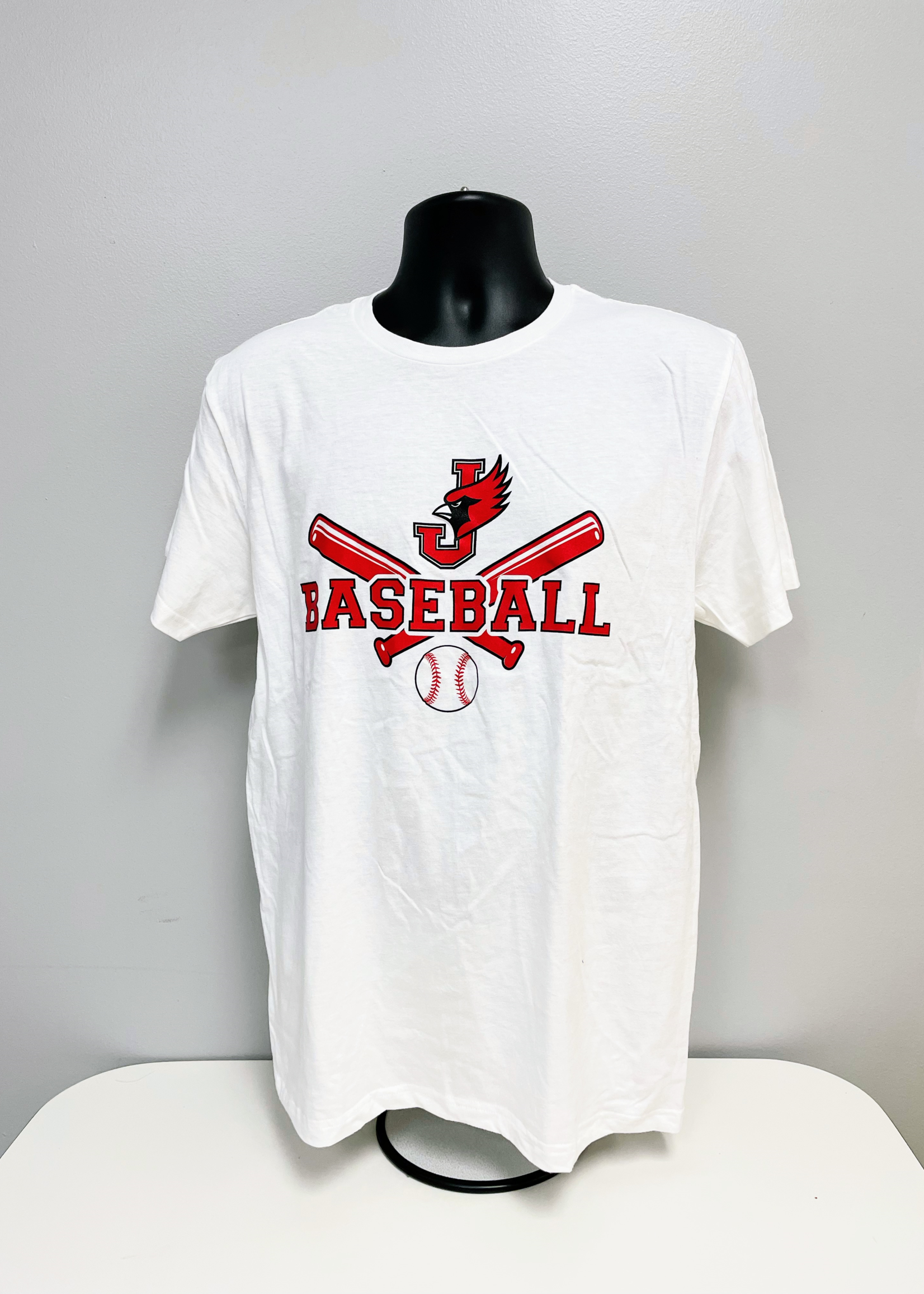 Jewell Baseball Bats 2 colors logo t-shirt
