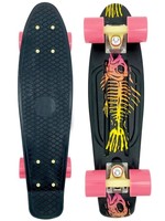 SWELL 22" COMPLETE FISHBONE BLK/YEL/PINK