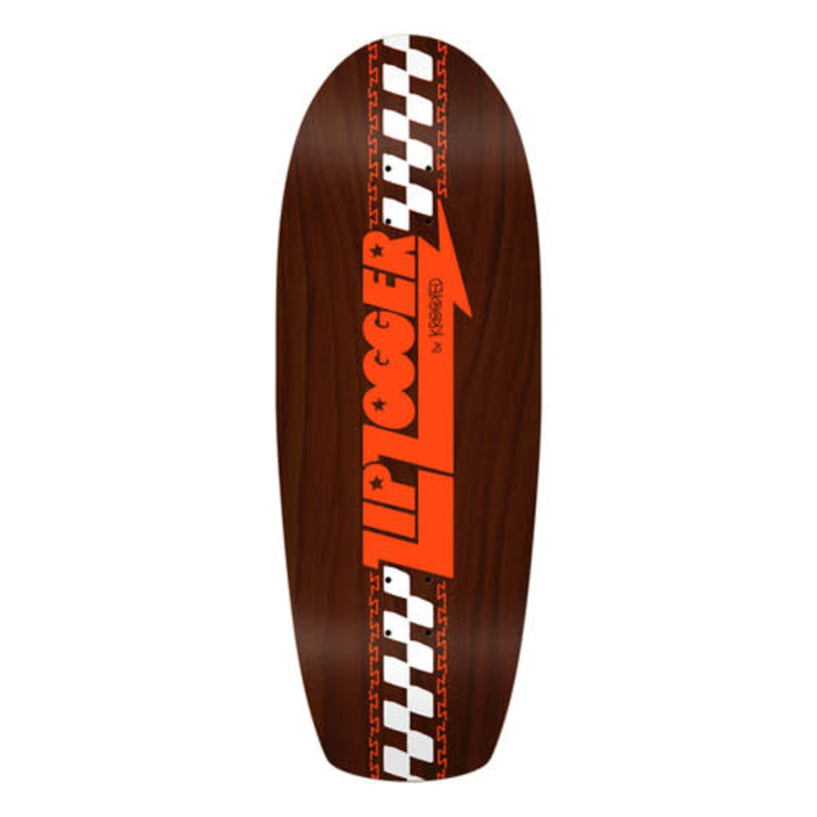 Krooked Team Zip Zogger Shaped Deck 10.75