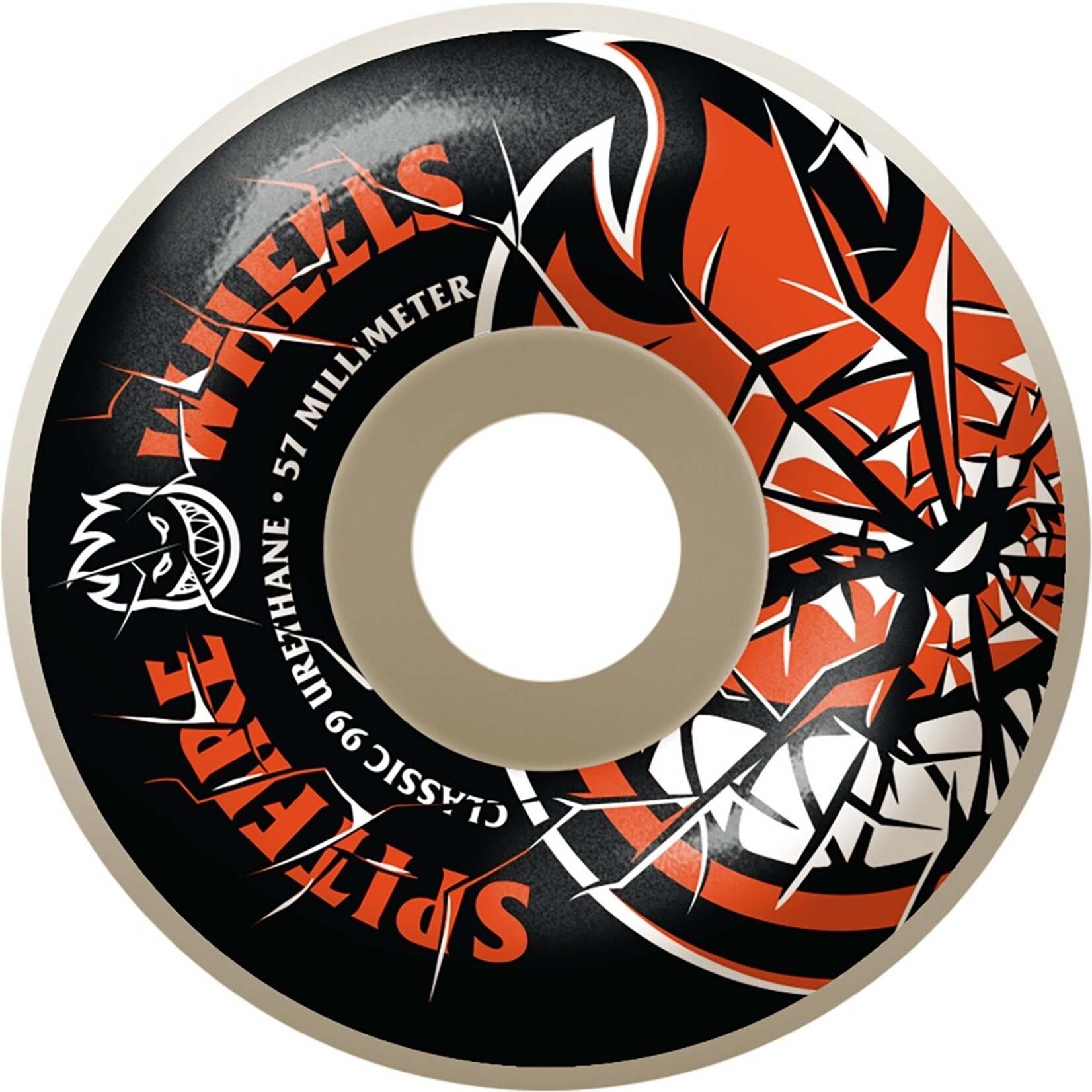 Spitfire Shattered Bighead 57mm/99a Wht/Red