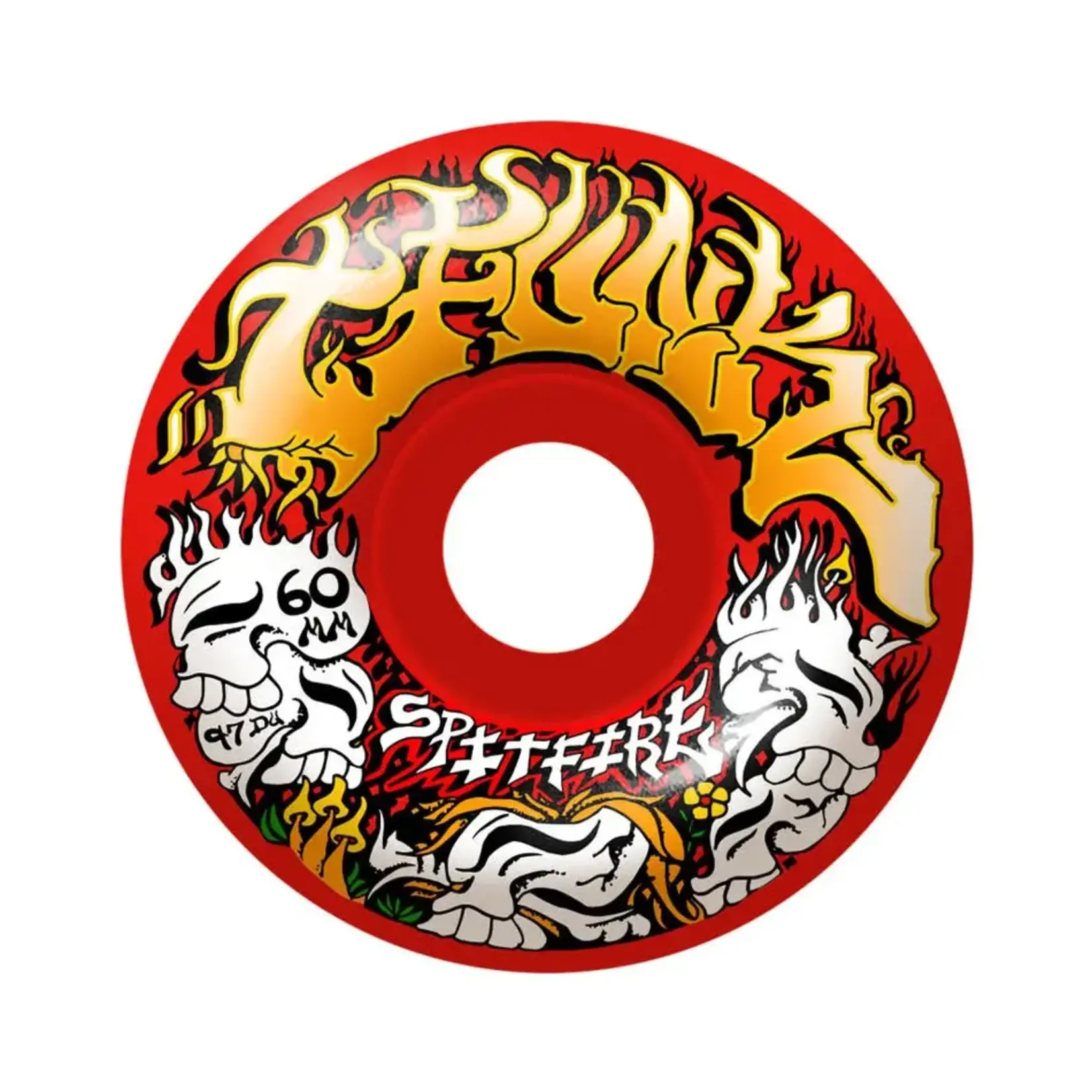 Spitfire T-Funk Savie Formula Four Radial Full 60mm/97a Red