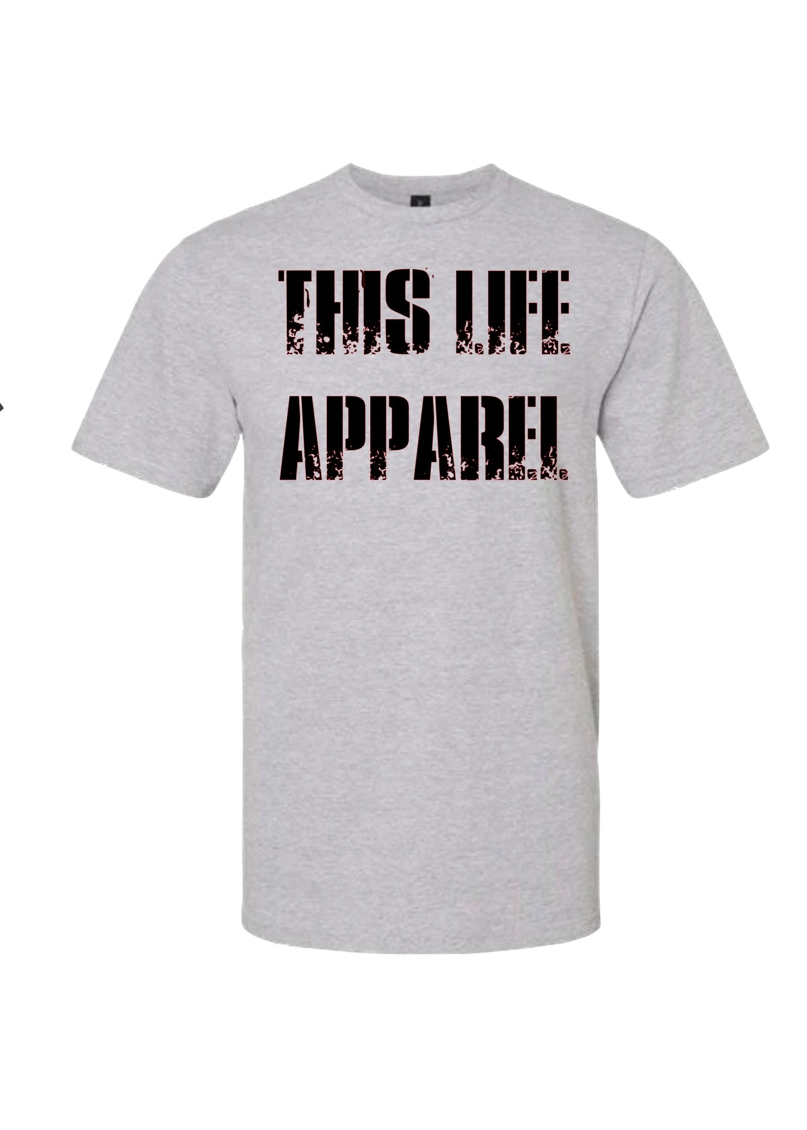 This Life Apparel Distressed logo T-shirt