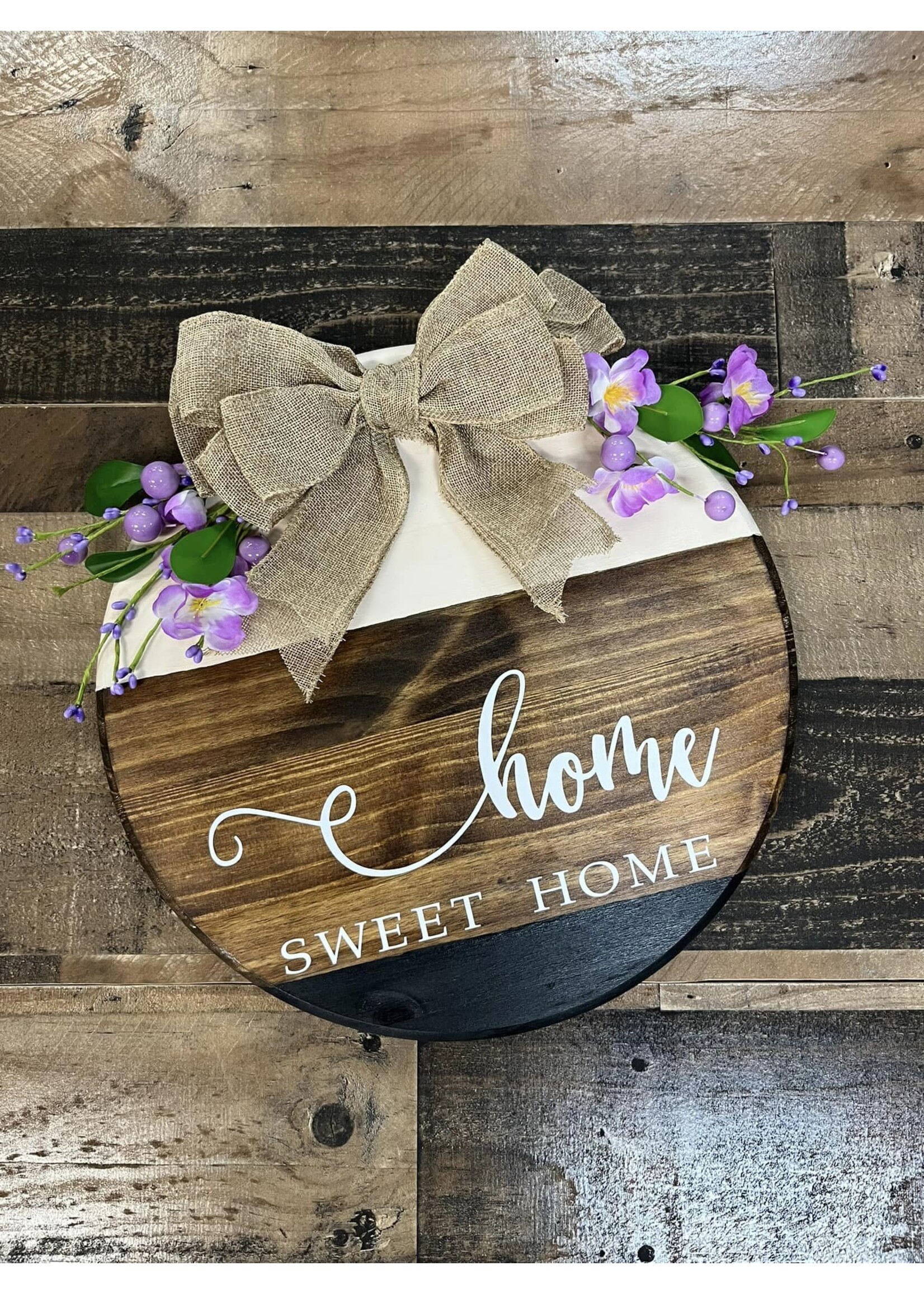 Home Sweet Home 15"  Round