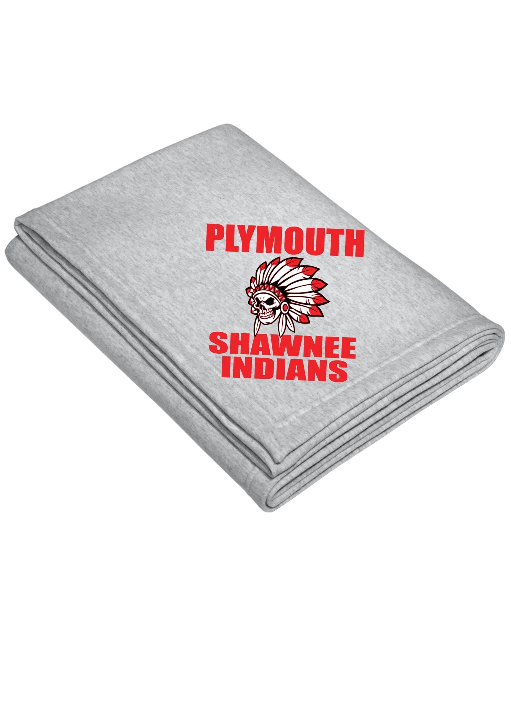 Plymouth Shawnee Indians Stadium Blanket