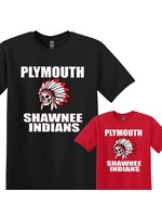 Plymouth Shawnee Indians Graphic T-Shirt