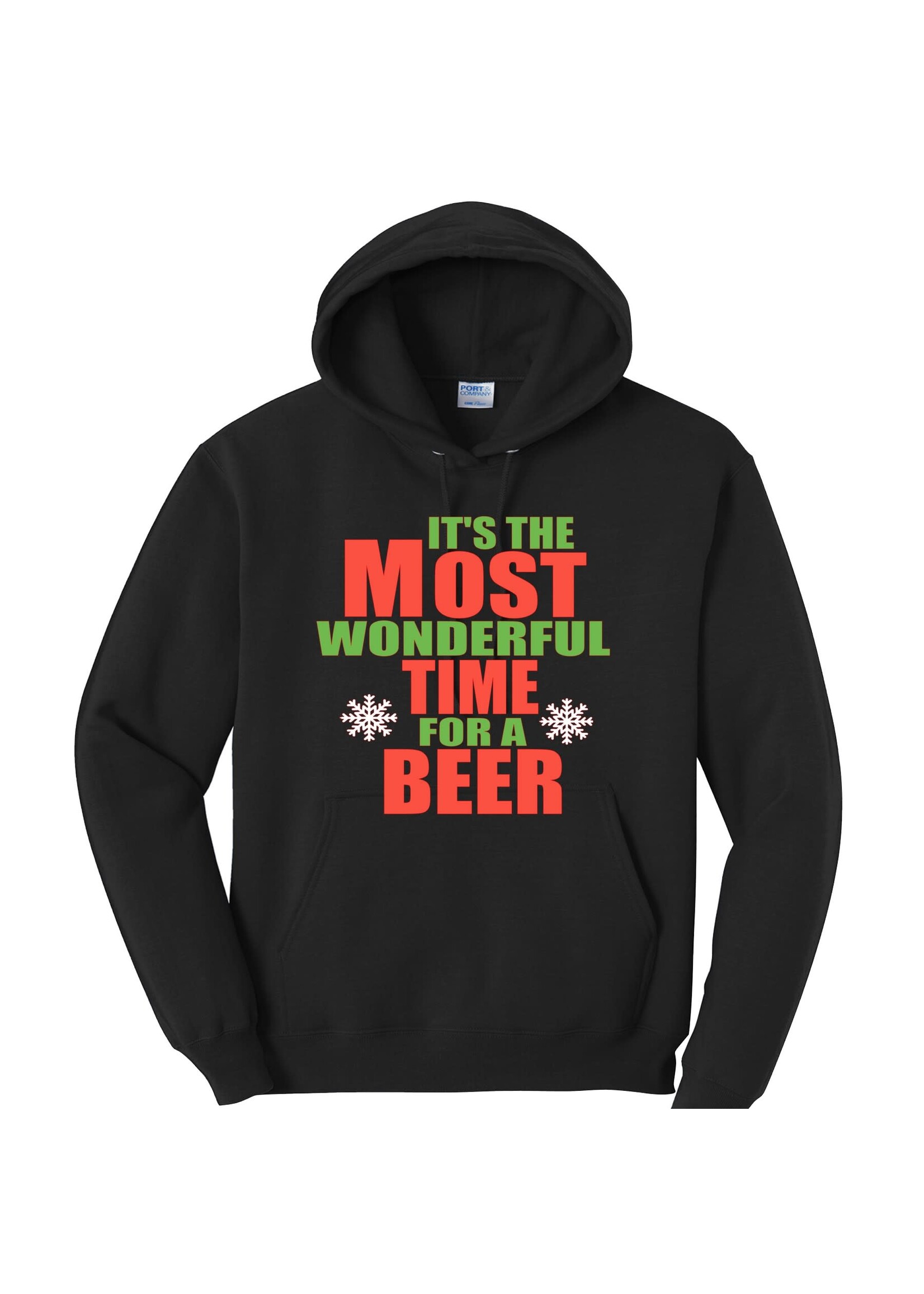 Most Wonderful Time for a Beer hoodie